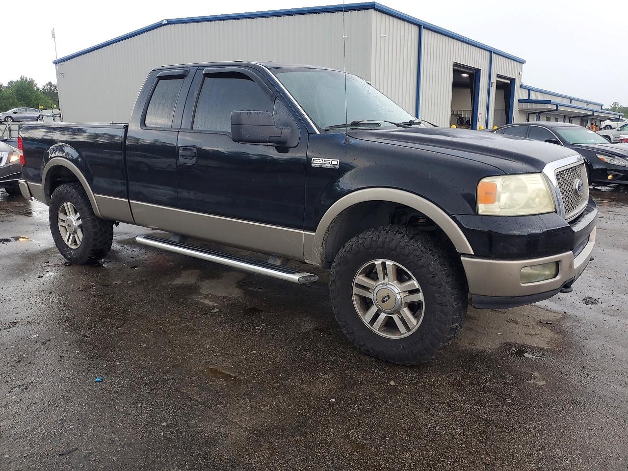 2005 Ford F150 Black vin: 1FTPX14545FA62253