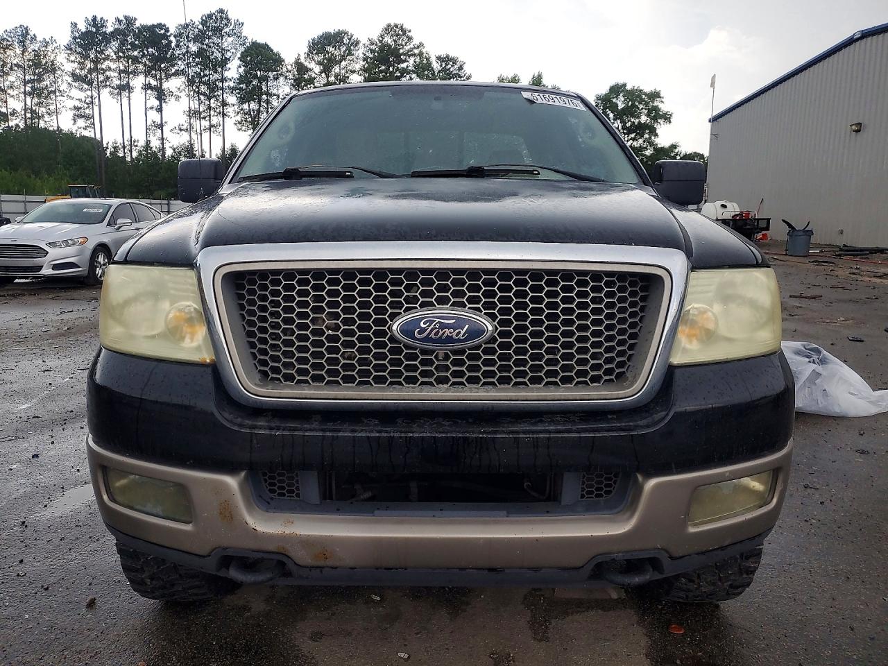 2005 Ford F150 Black vin: 1FTPX14545FA62253