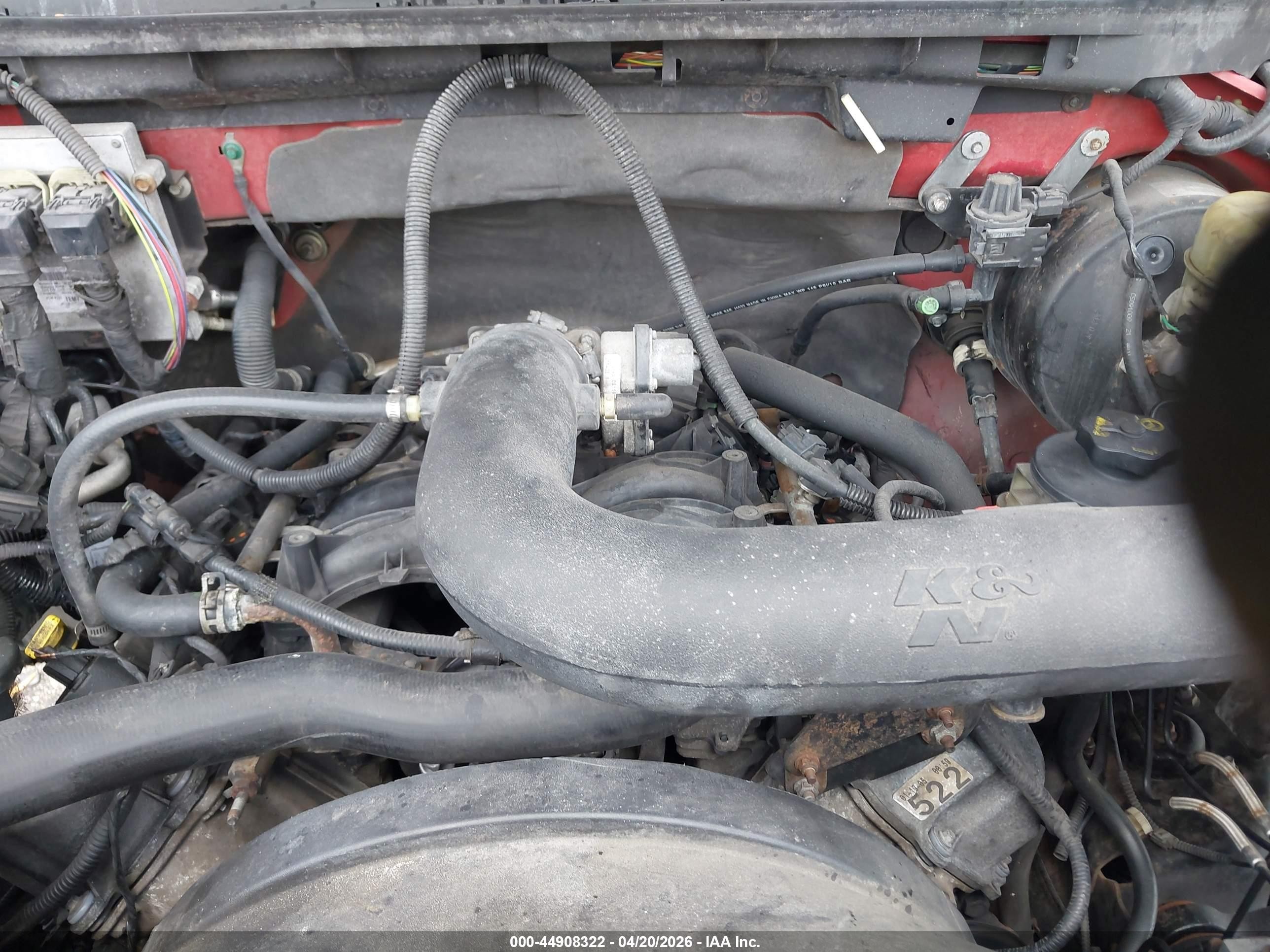 2005 Ford F-150 Fx4/lariat/xl/xlt Красный vin: 1FTPX14545FA62446