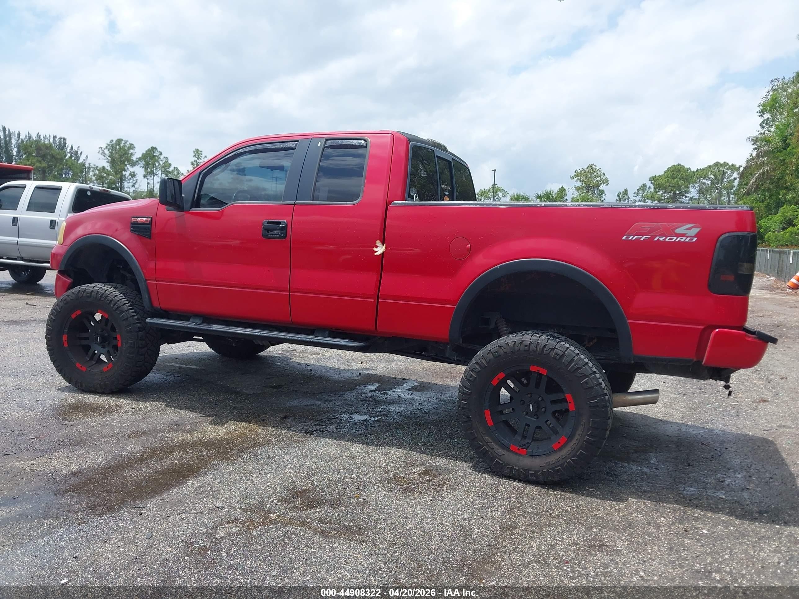2005 Ford F-150 Fx4/lariat/xl/xlt Красный vin: 1FTPX14545FA62446