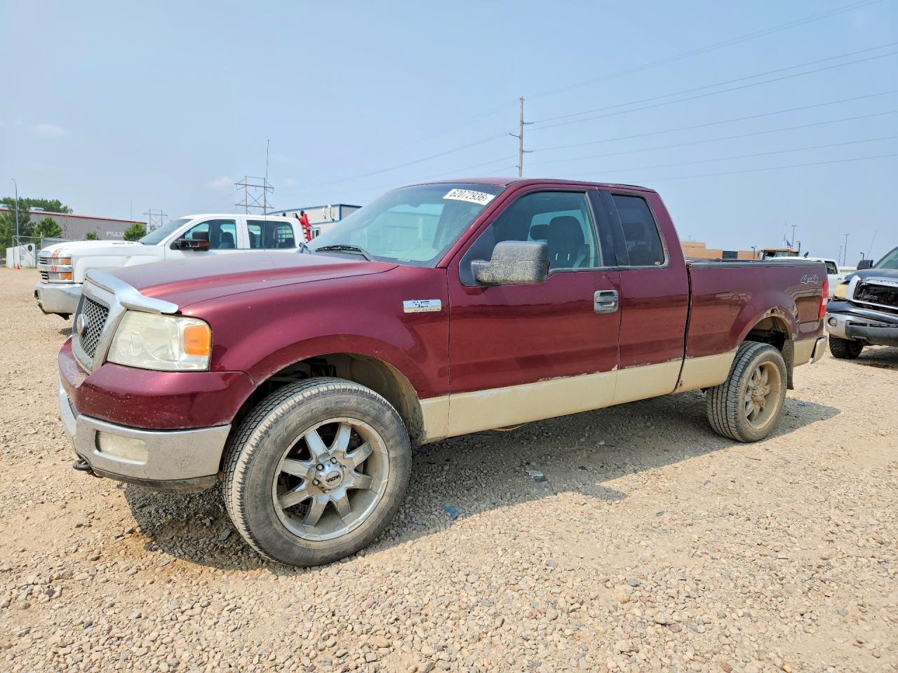 2005 Ford F150 Бордовый vin: 1FTPX14545FB20751