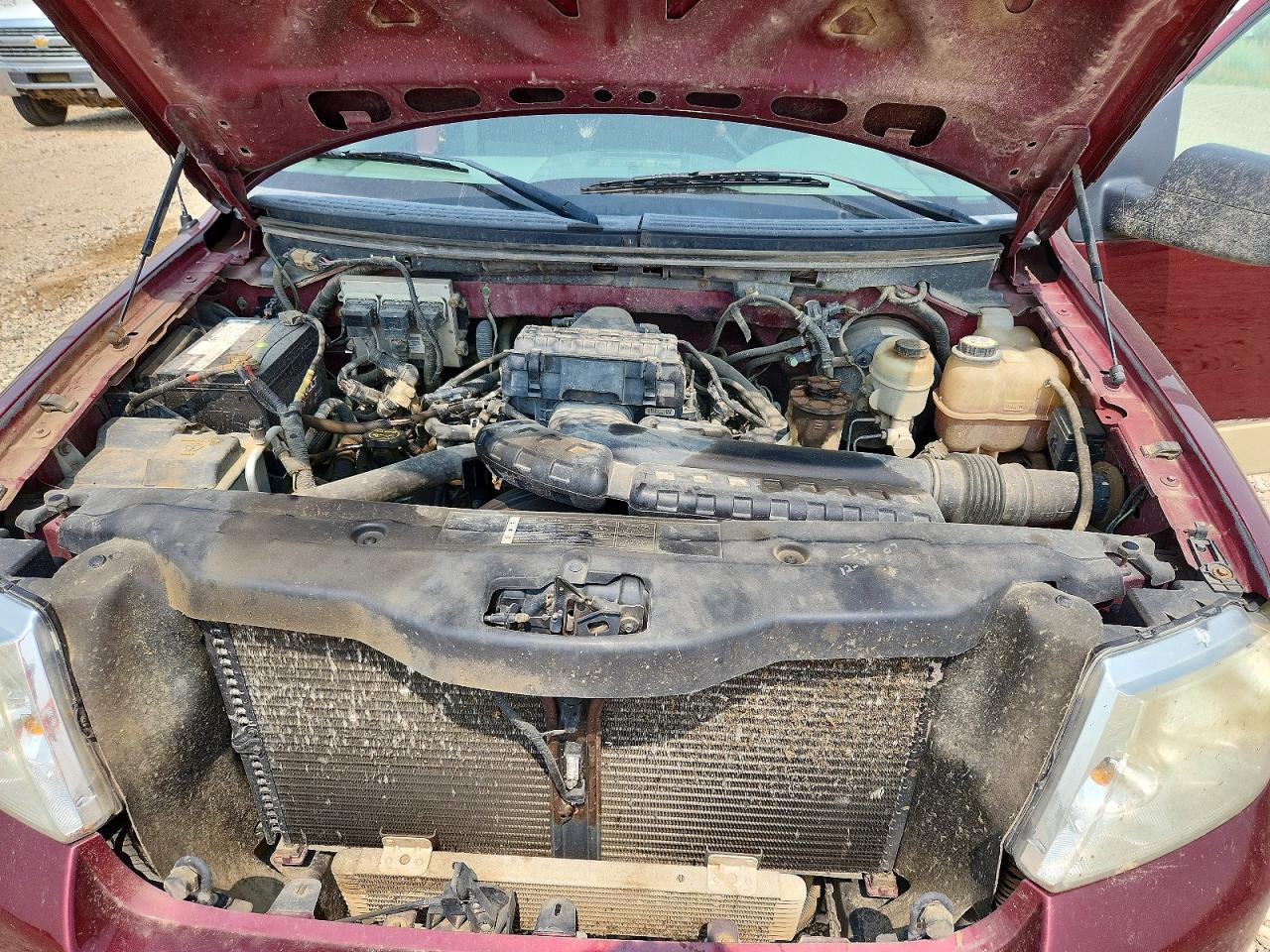 2005 Ford F150 Бордовый vin: 1FTPX14545FB20751