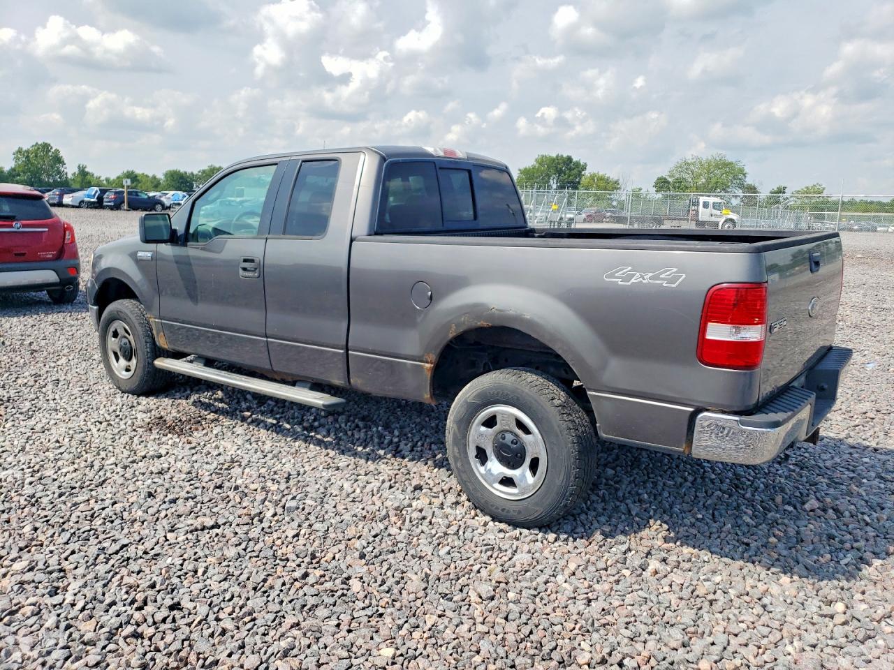 2005 Ford F150 Gray vin: 1FTPX14545FB66306