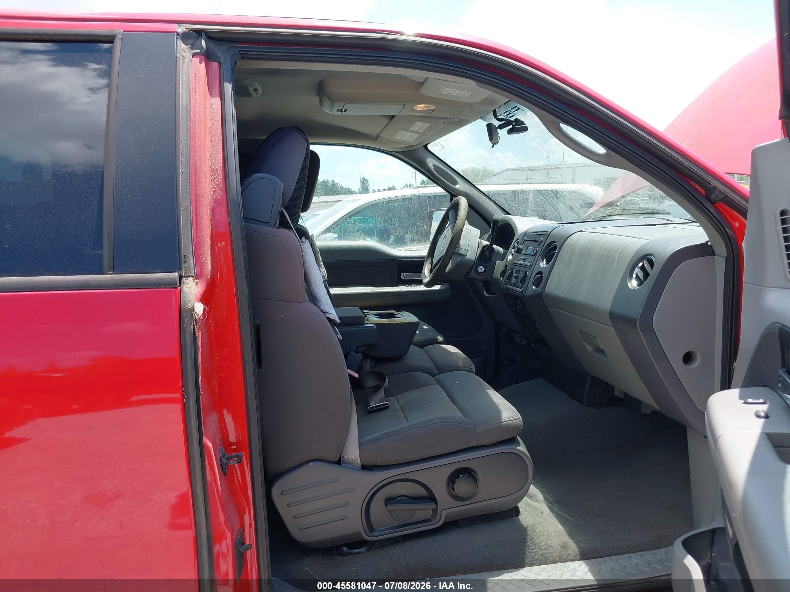 2005 Ford F-150 Fx4/lariat/xl/xlt Red vin: 1FTPX14545KD46148