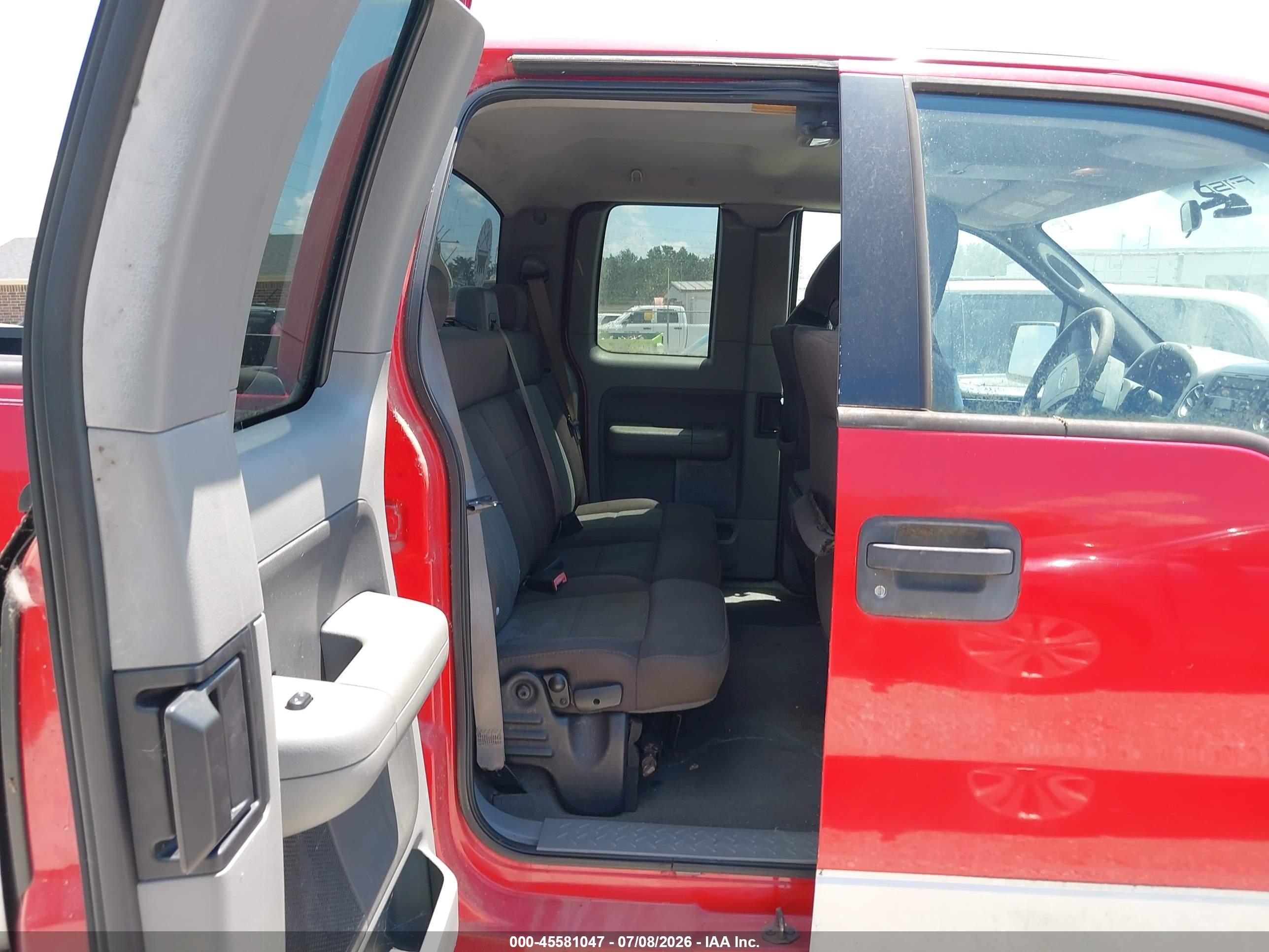 2005 Ford F-150 Fx4/lariat/xl/xlt Red vin: 1FTPX14545KD46148