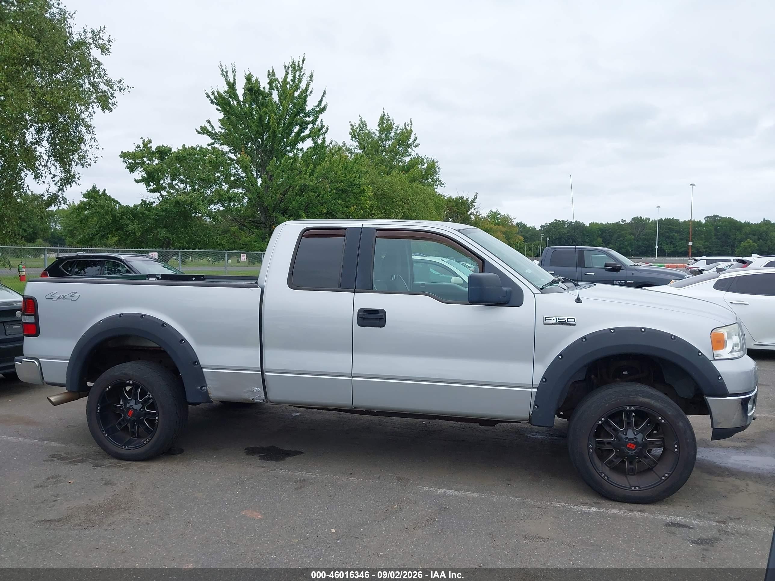 2005 Ford F-150 Fx4/lariat/xl/xlt Silver vin: 1FTPX14545NA92407