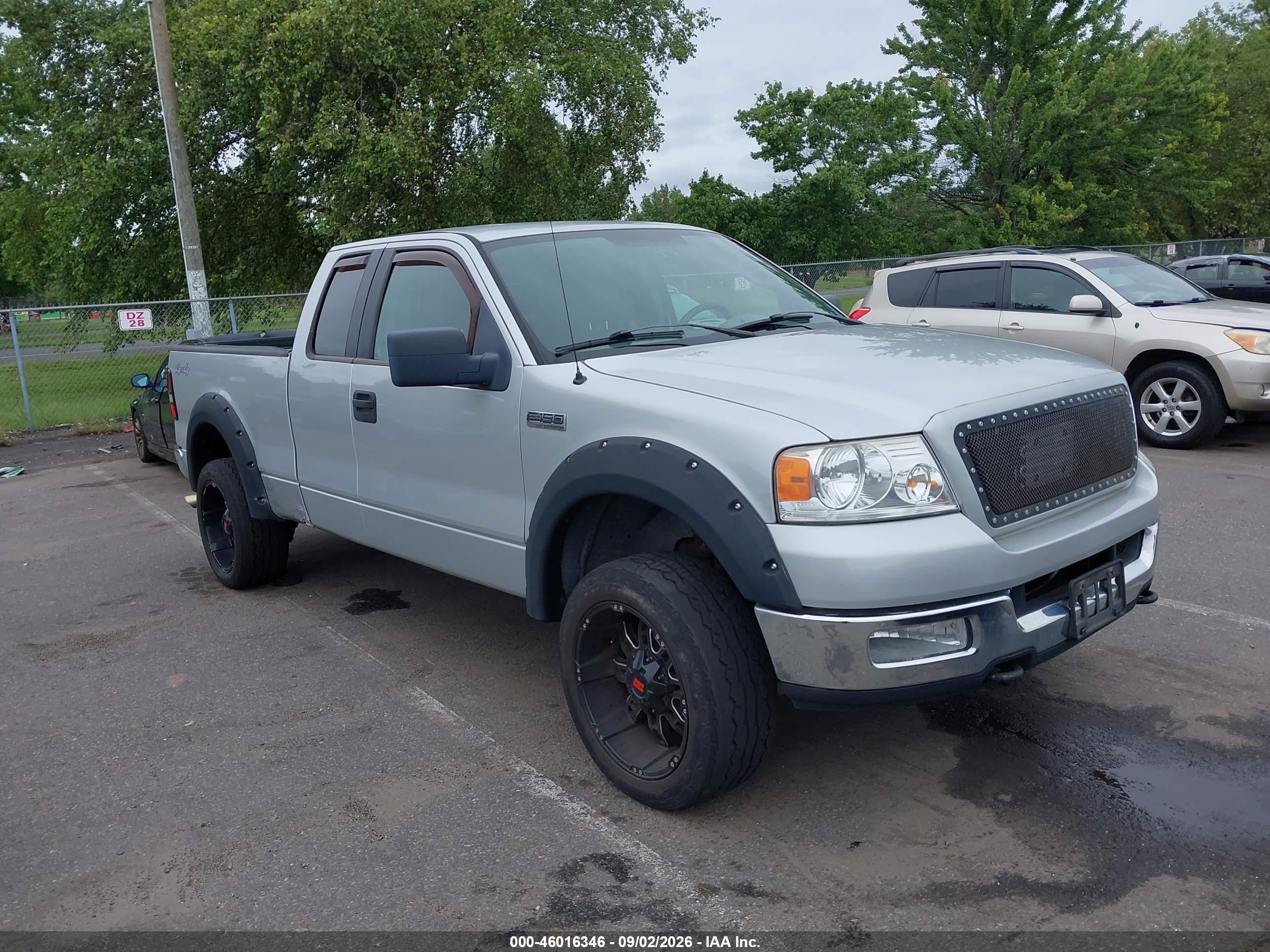 2005 Ford F-150 Fx4/lariat/xl/xlt Silver vin: 1FTPX14545NA92407