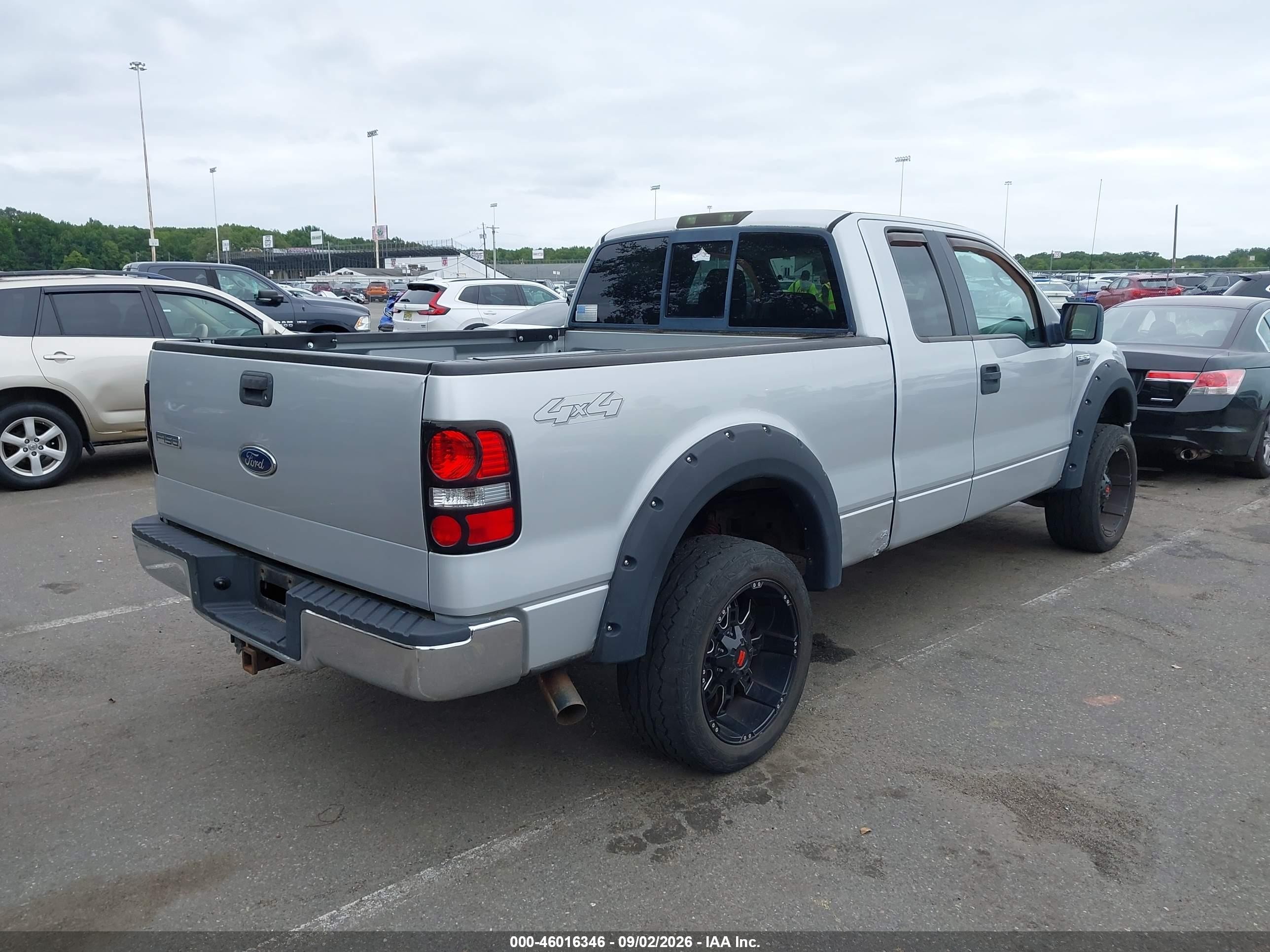 2005 Ford F-150 Fx4/lariat/xl/xlt Silver vin: 1FTPX14545NA92407