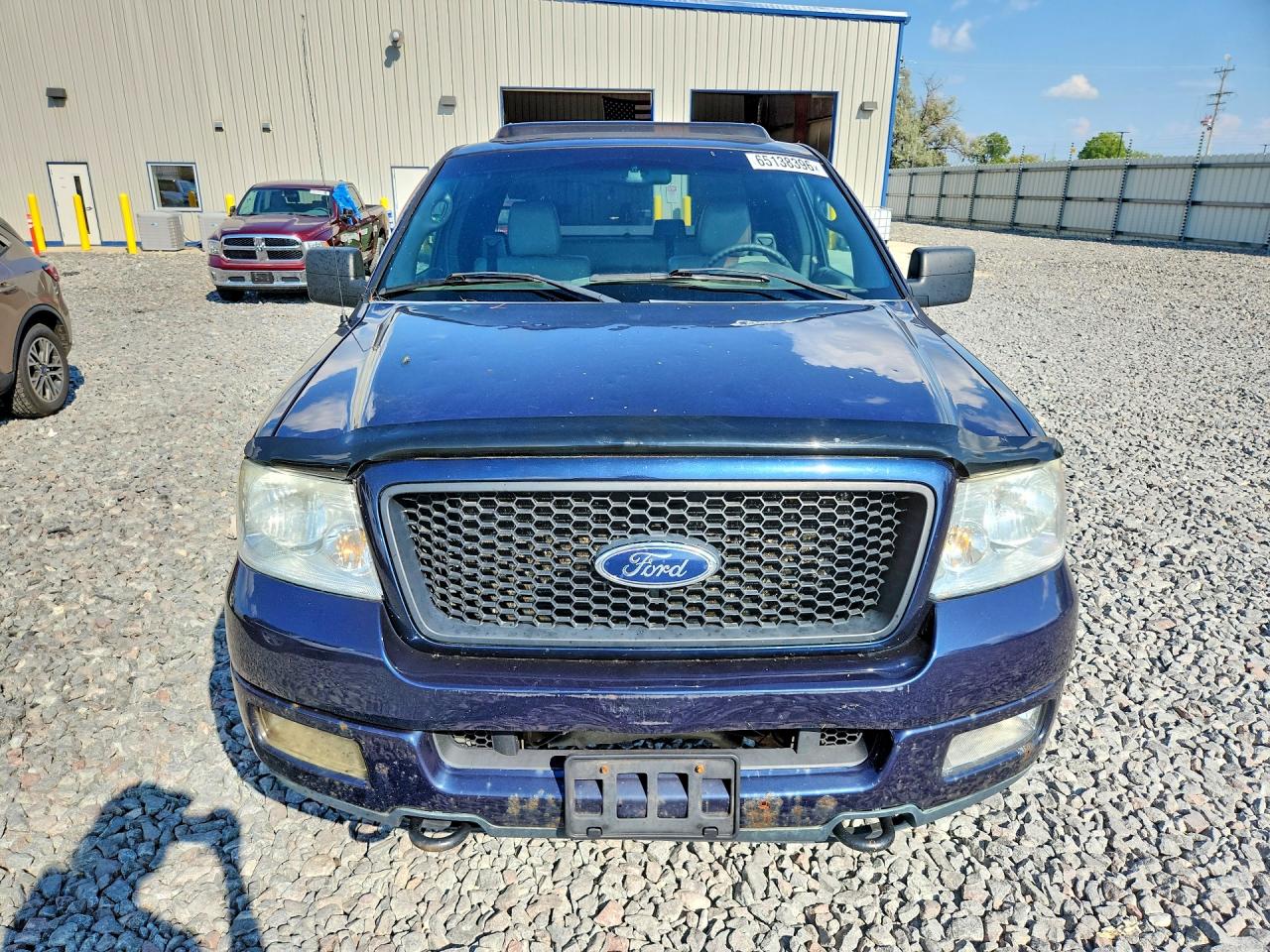 2005 Ford F150 Blue vin: 1FTPX14545NB06595