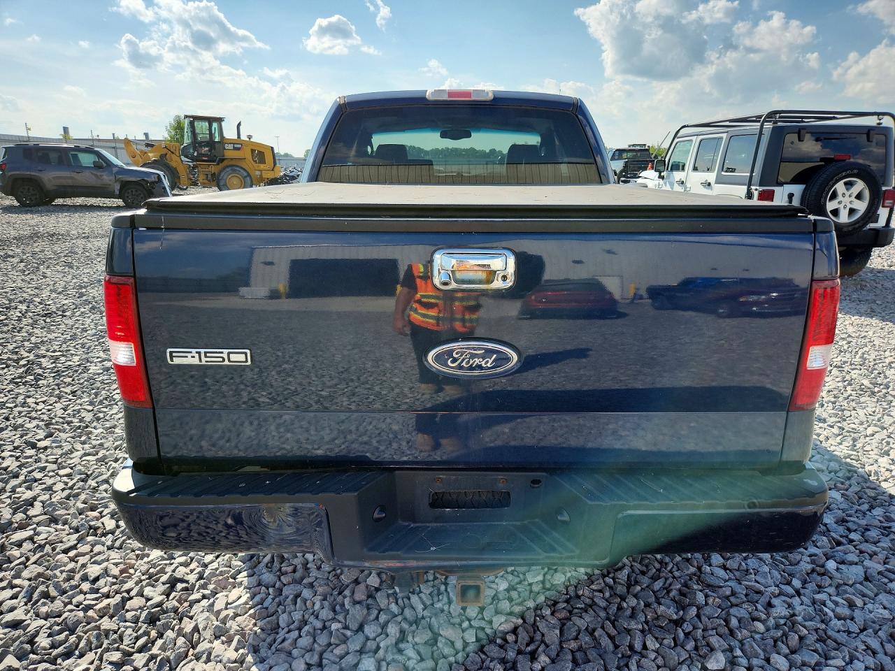2005 Ford F150 Blue vin: 1FTPX14545NB06595