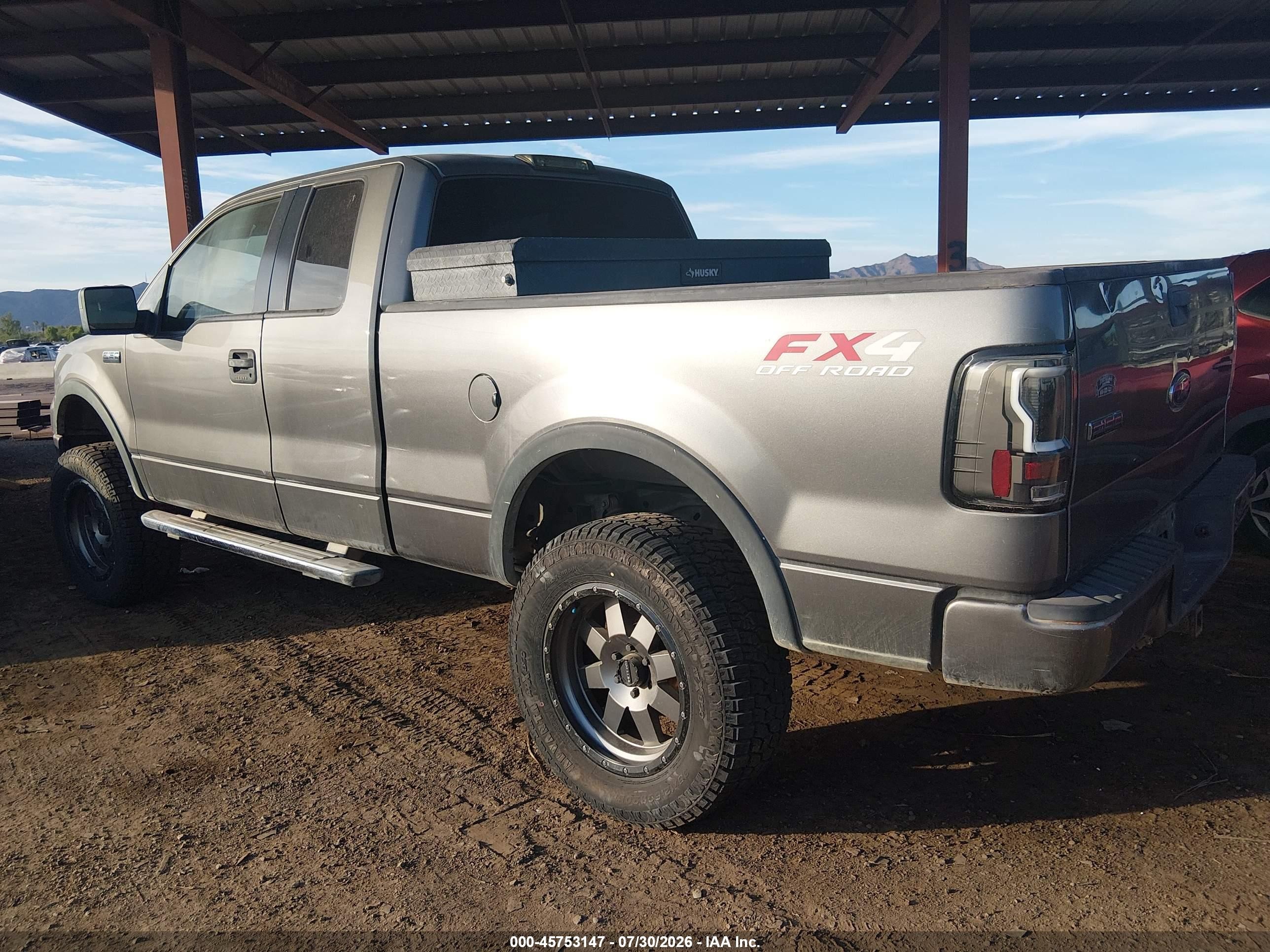 2005 Ford F-150 Fx4/lariat/xl/xlt Gray vin: 1FTPX14545NB58129