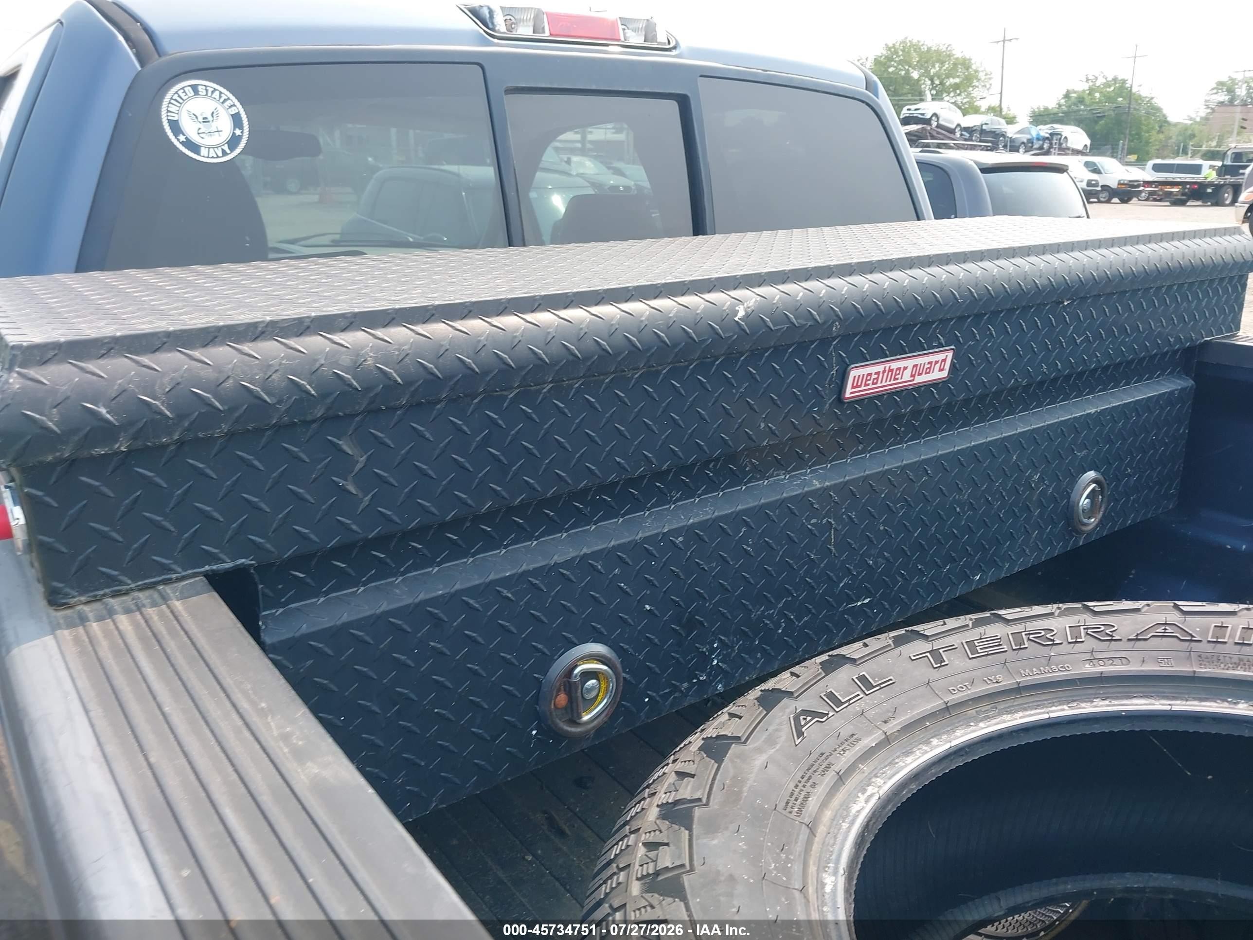 2005 Ford F-150 Fx4/lariat/xl/xlt Blue vin: 1FTPX14545NB75917