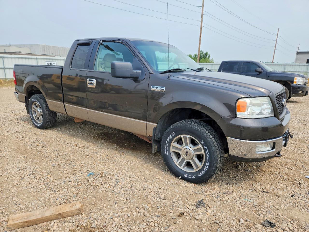 2005 Ford F150 Charcoal vin: 1FTPX14545NC05577
