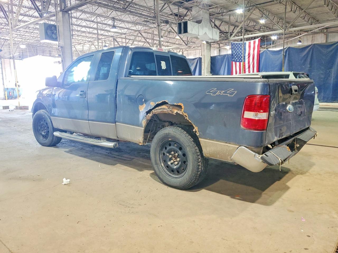2006 Ford F150 Blue vin: 1FTPX14546FB20105