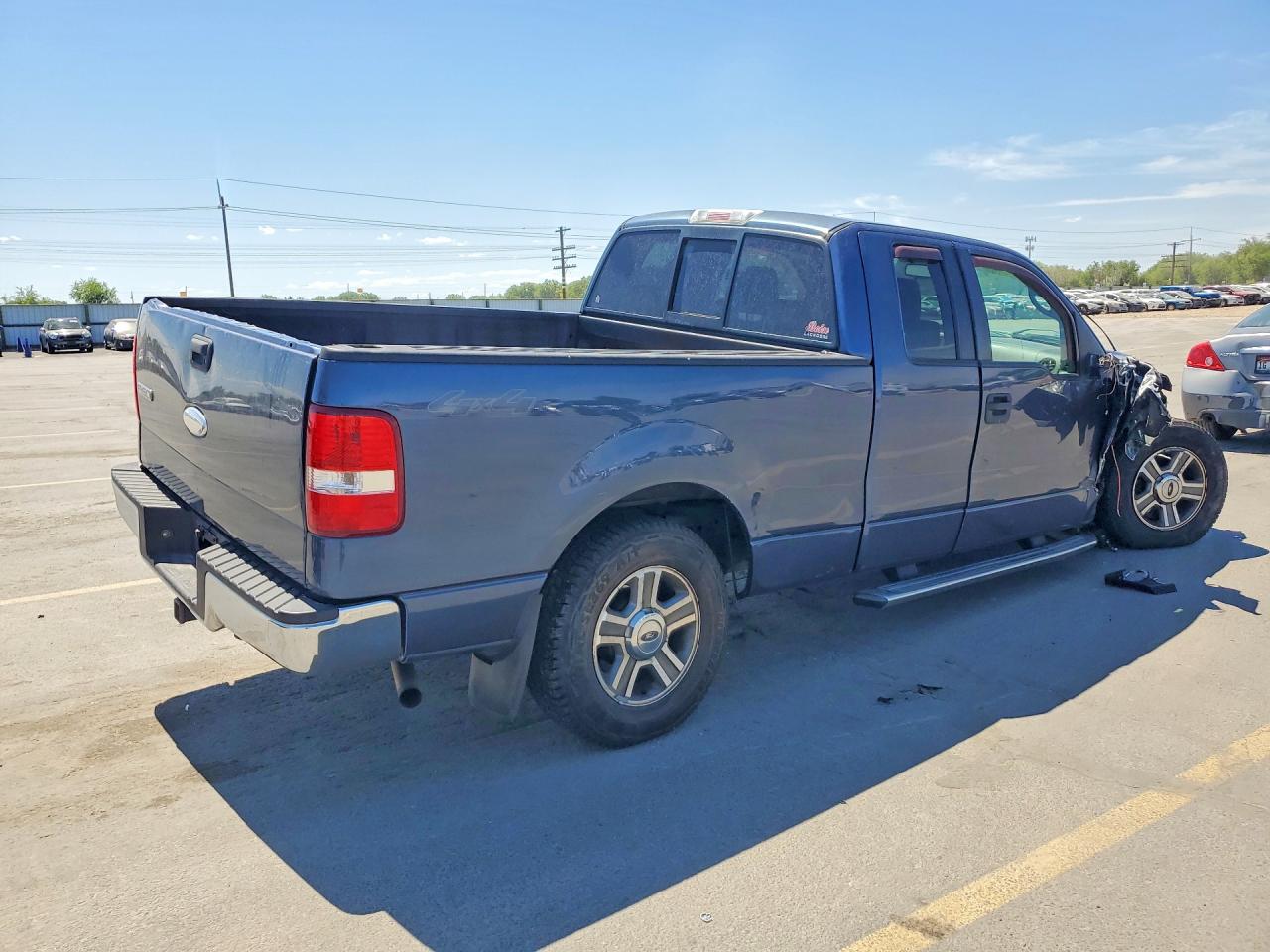 2006 Ford F150 Blue vin: 1FTPX14546FB40550