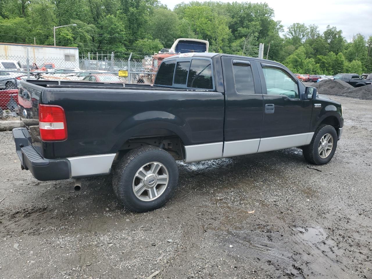 2006 Ford F150 Black vin: 1FTPX14546NB41798