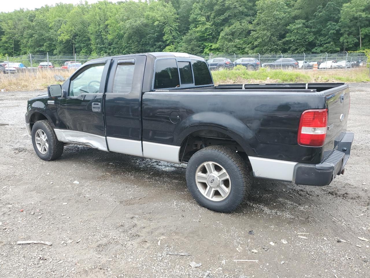 2006 Ford F150 Black vin: 1FTPX14546NB41798