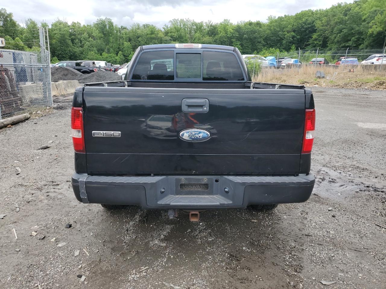 2006 Ford F150 Black vin: 1FTPX14546NB41798