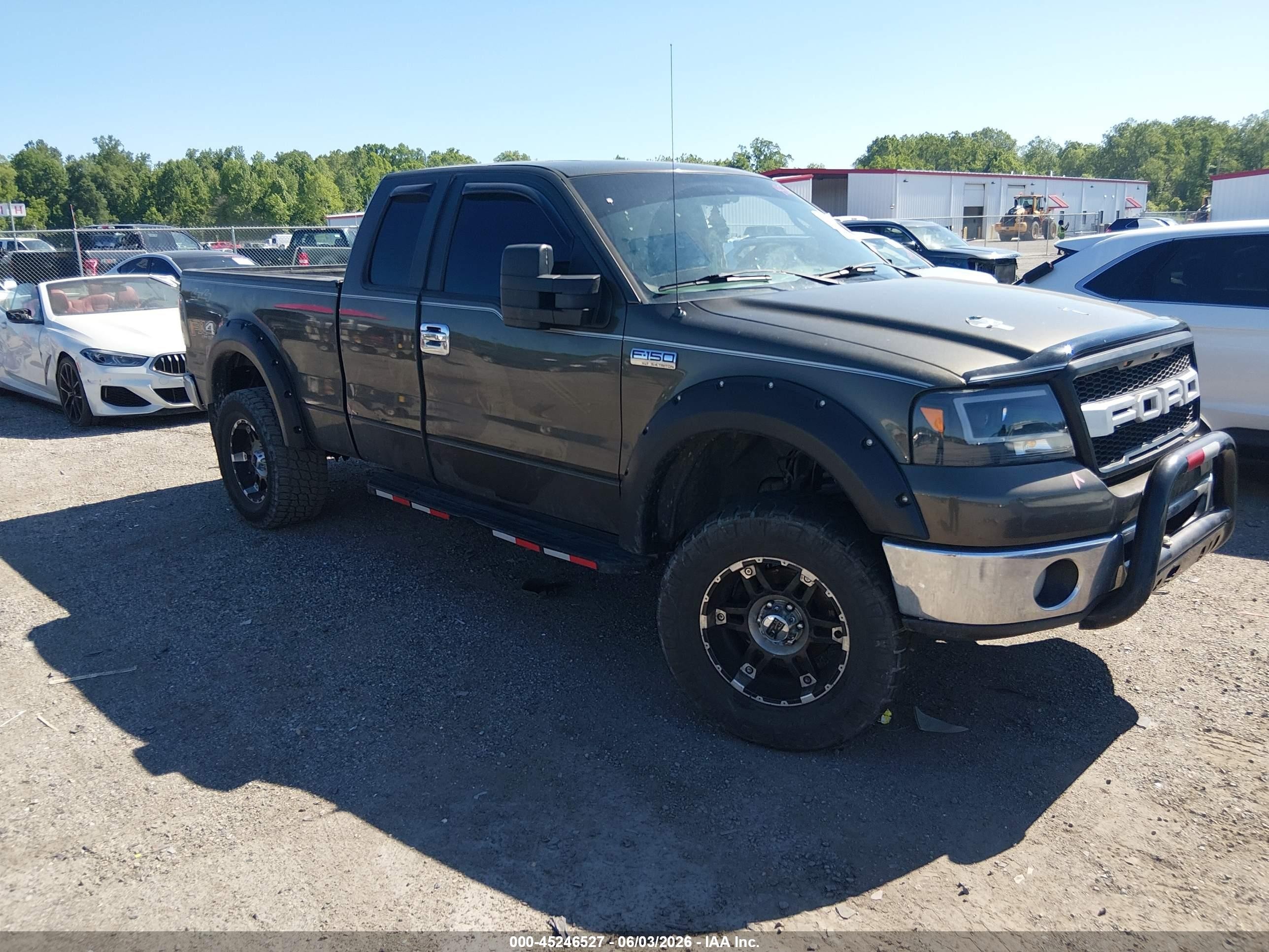 2008 Ford F-150 Fx4/lariat/xl/xlt Gray vin: 1FTPX14548FA67733
