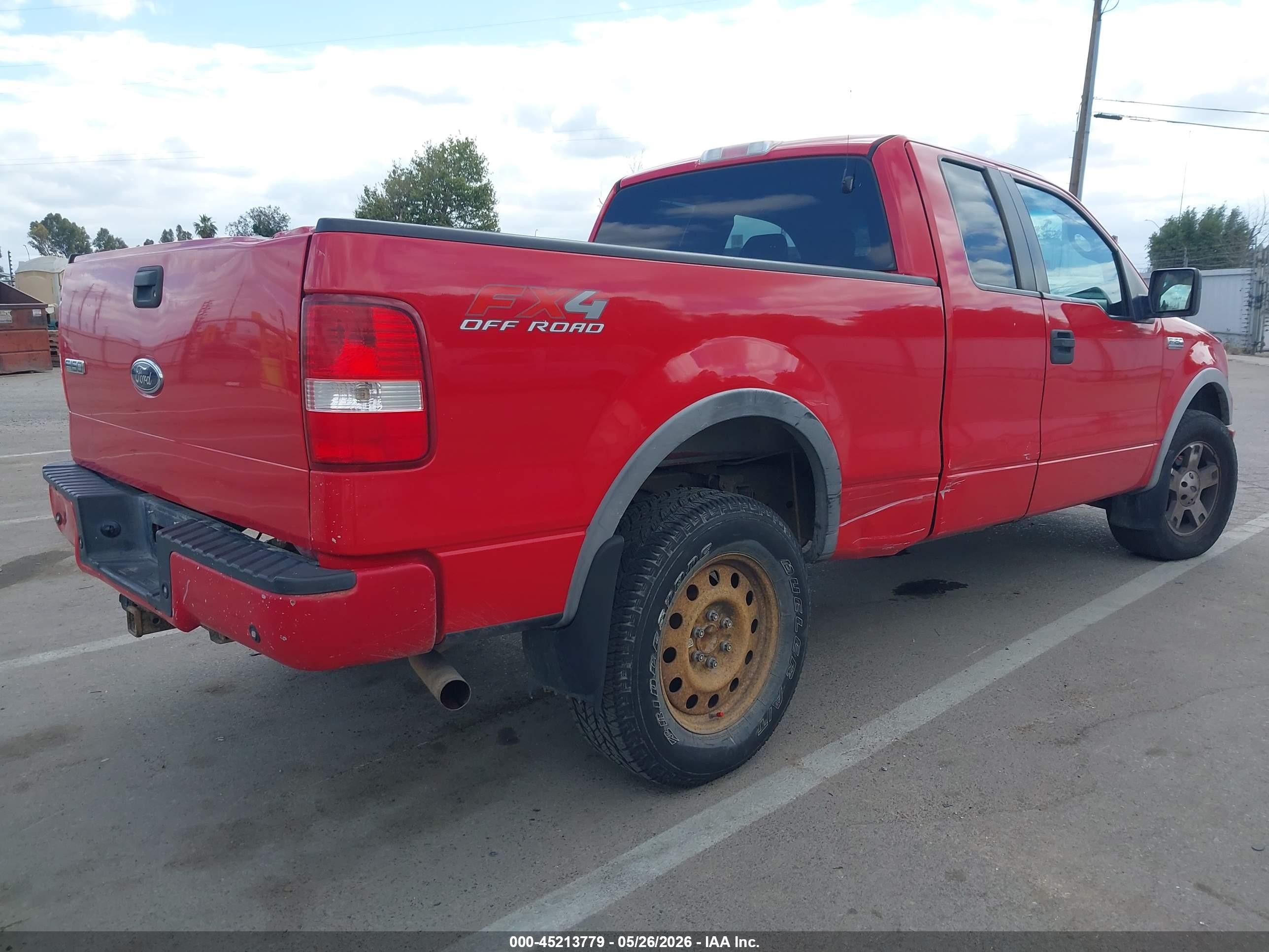 2008 Ford F-150 Fx4/lariat/xl/xlt Красный vin: 1FTPX14548FB37084