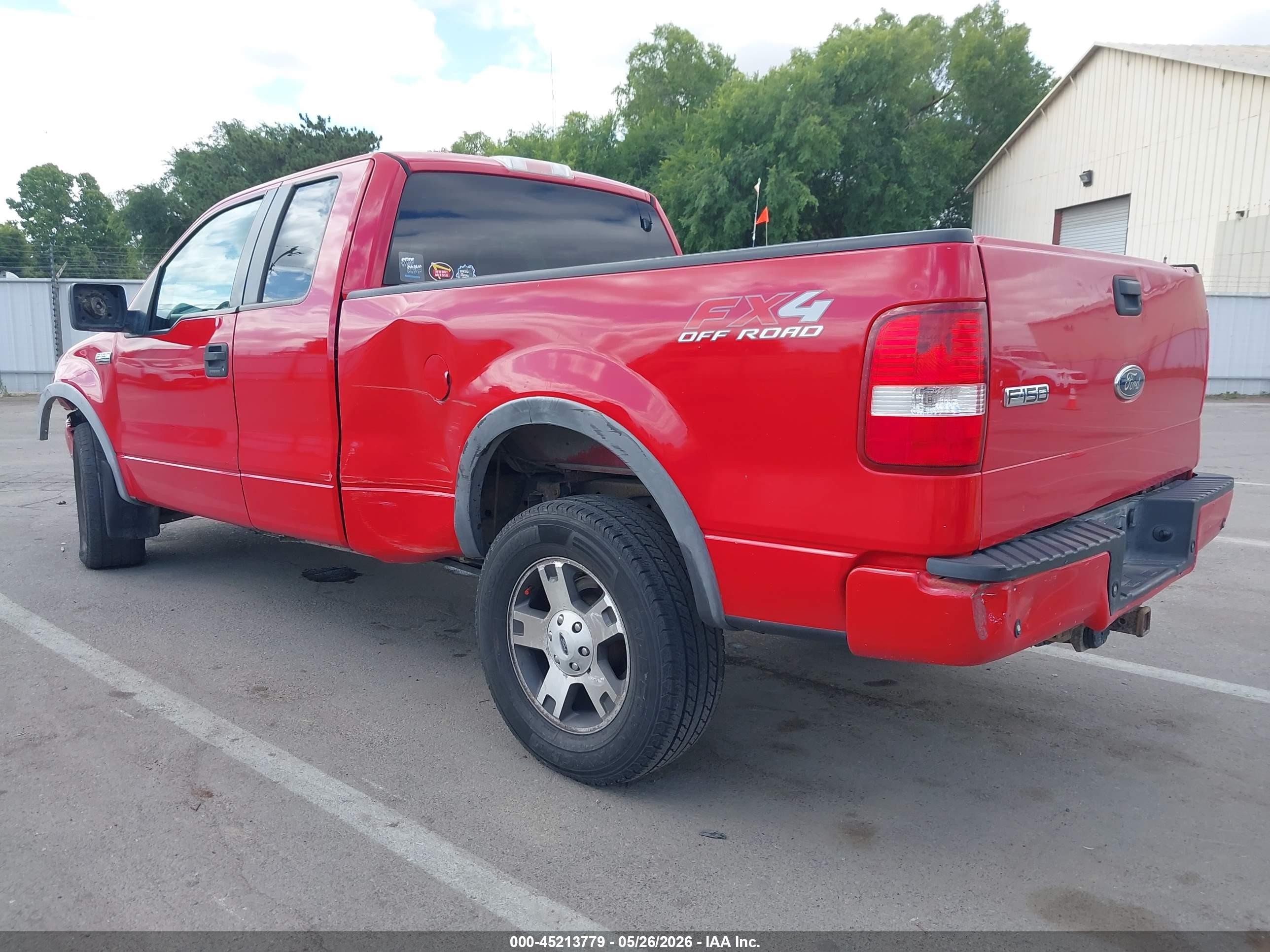 2008 Ford F-150 Fx4/lariat/xl/xlt Красный vin: 1FTPX14548FB37084