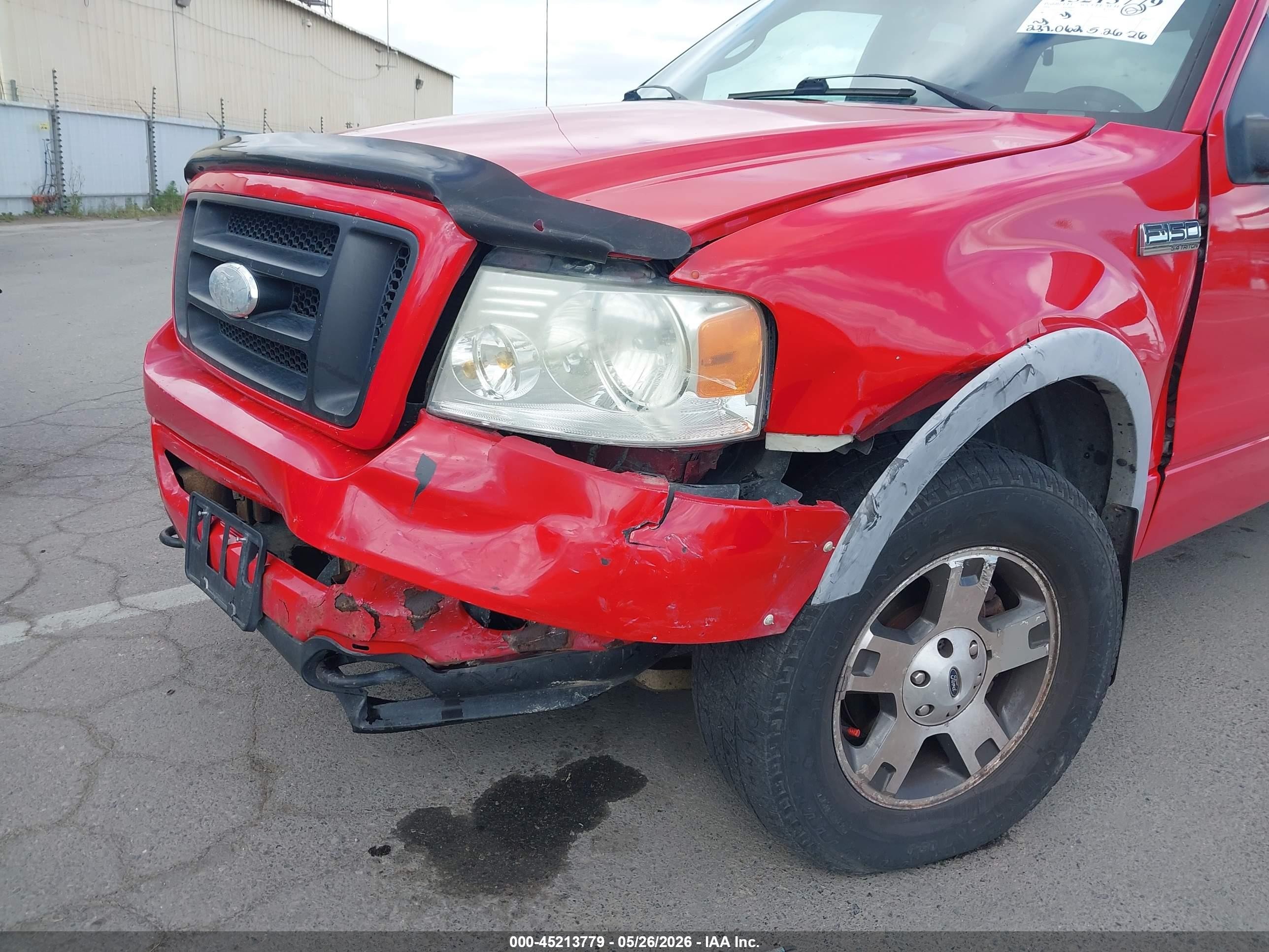 2008 Ford F-150 Fx4/lariat/xl/xlt Красный vin: 1FTPX14548FB37084