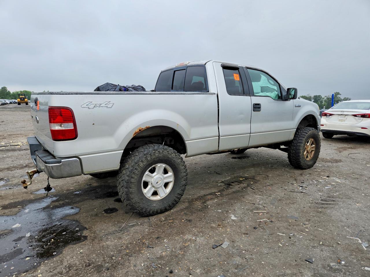 2004 Ford F150 Silver vin: 1FTPX14554FA02691