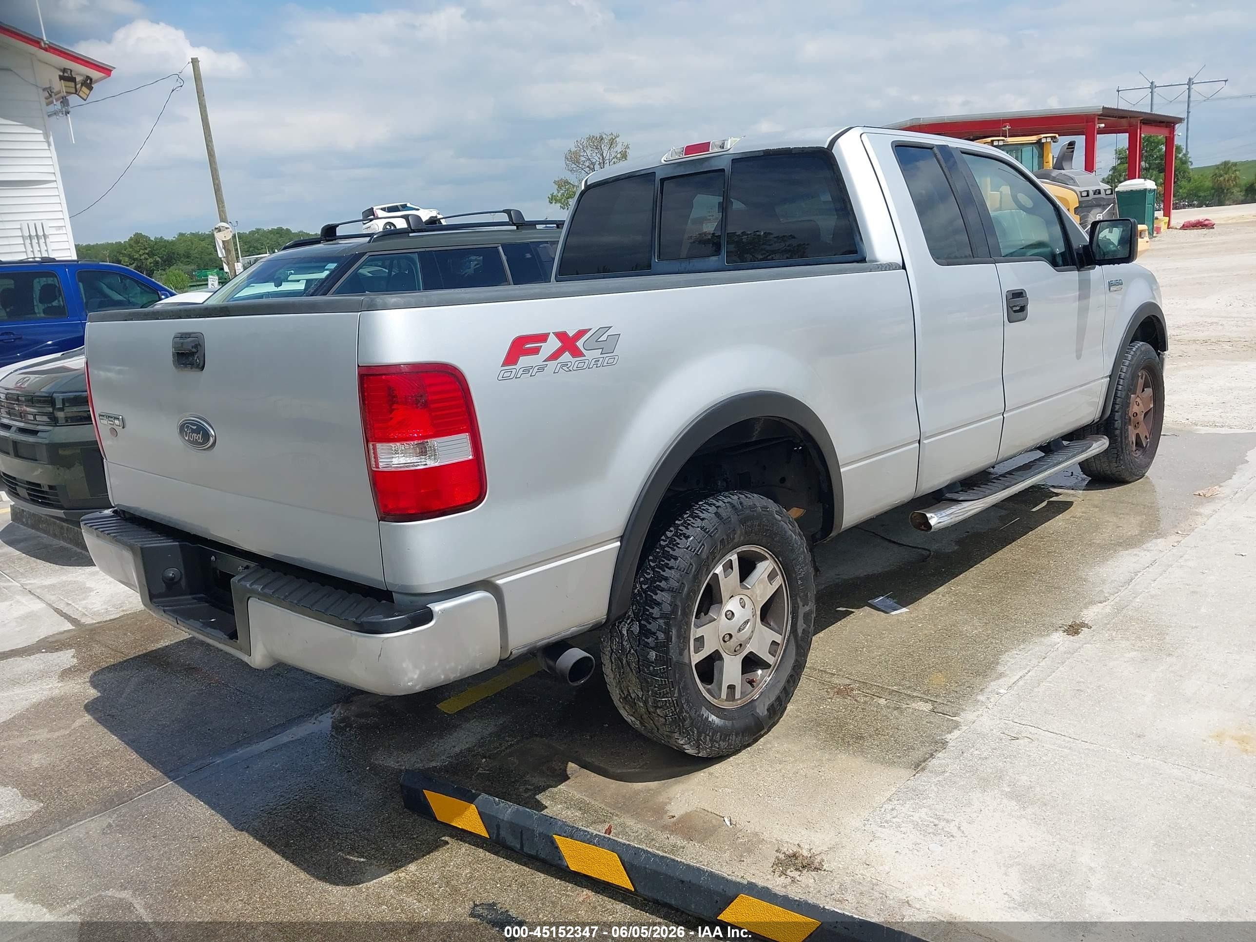 2004 Ford F-150 Fx4/lariat/xl/xlt Silver vin: 1FTPX14554NA30559