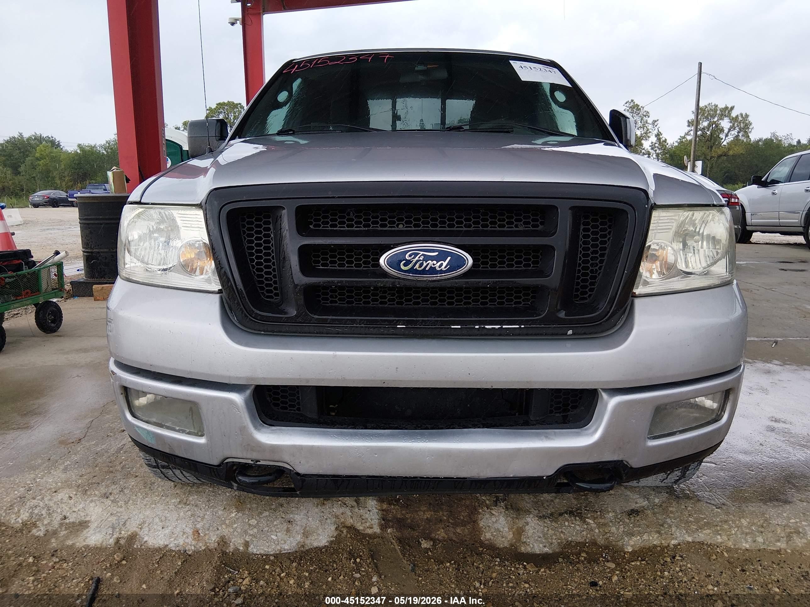 2004 Ford F-150 Fx4/lariat/xl/xlt Silver vin: 1FTPX14554NA30559