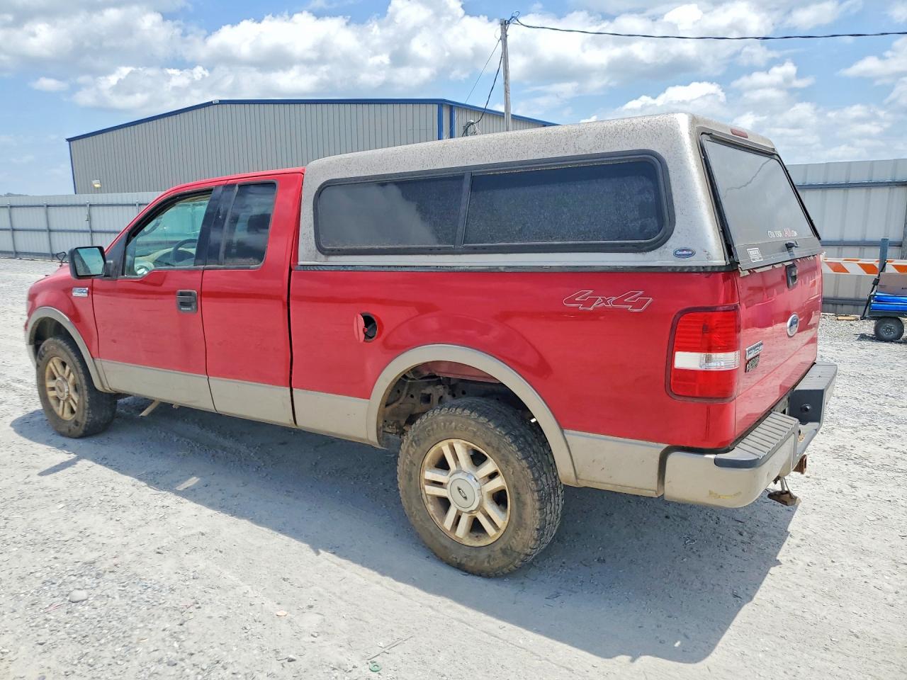 2004 Ford F150 Red vin: 1FTPX14554NC12536