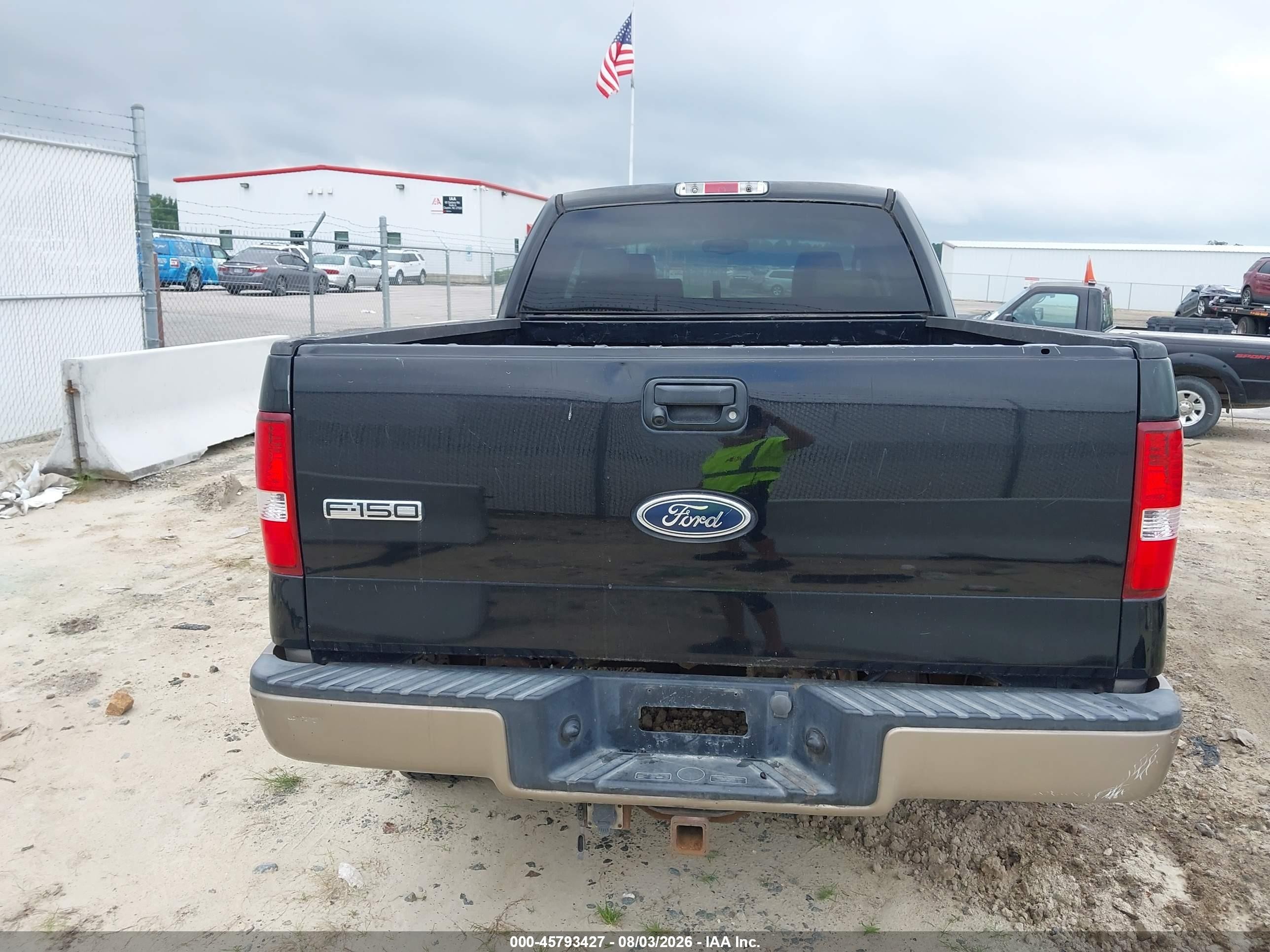 2004 Ford F-150 Fx4/lariat/xl/xlt Black vin: 1FTPX14554NC37937