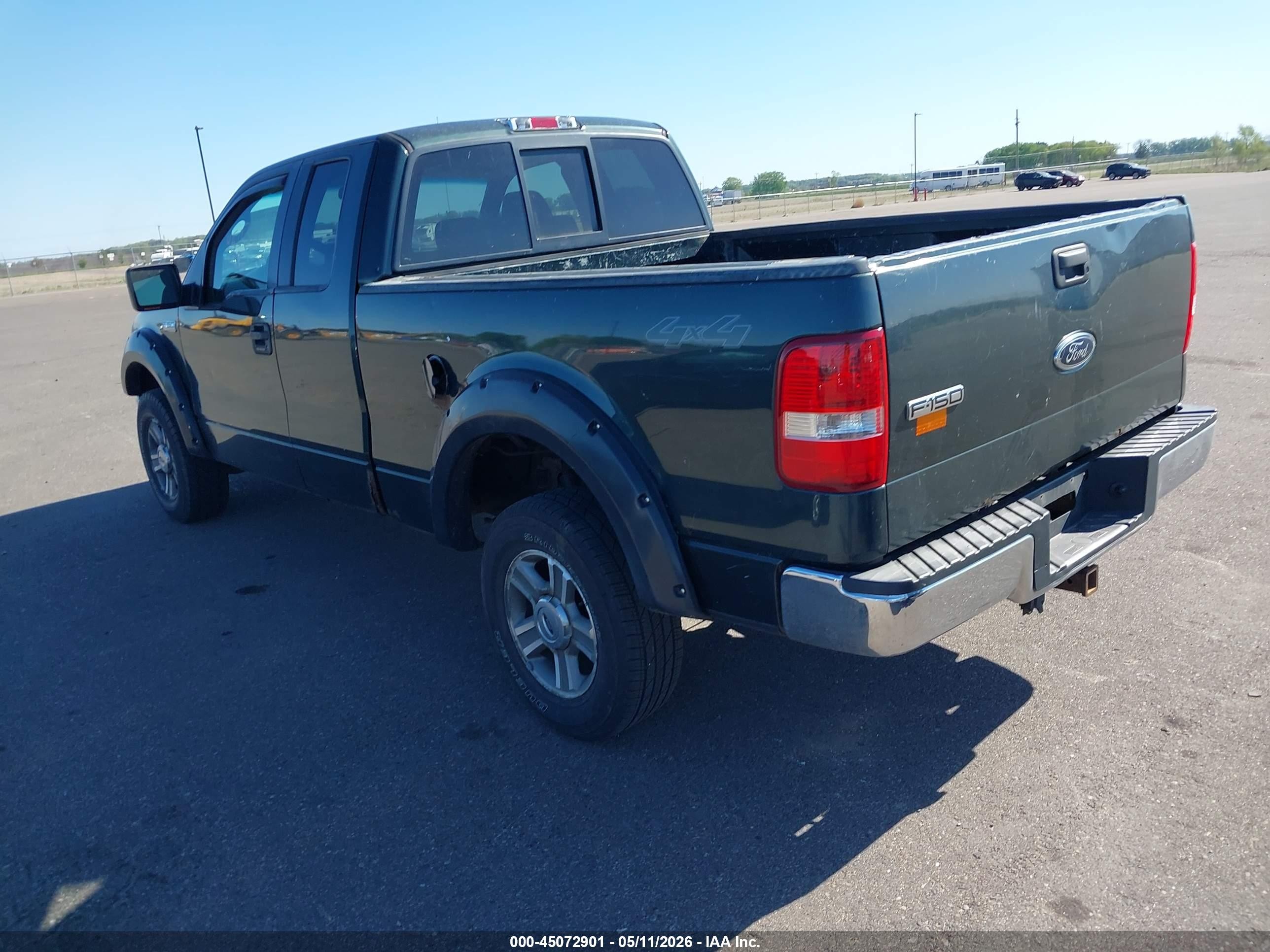 2005 Ford F-150 Fx4/lariat/xl/xlt Green vin: 1FTPX14555NA54054