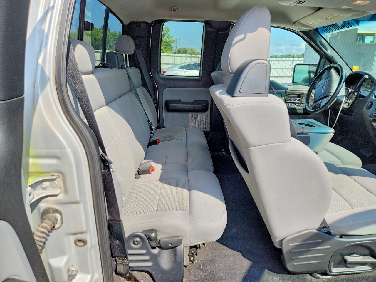 2005 Ford F150 Gray vin: 1FTPX14555NA70867