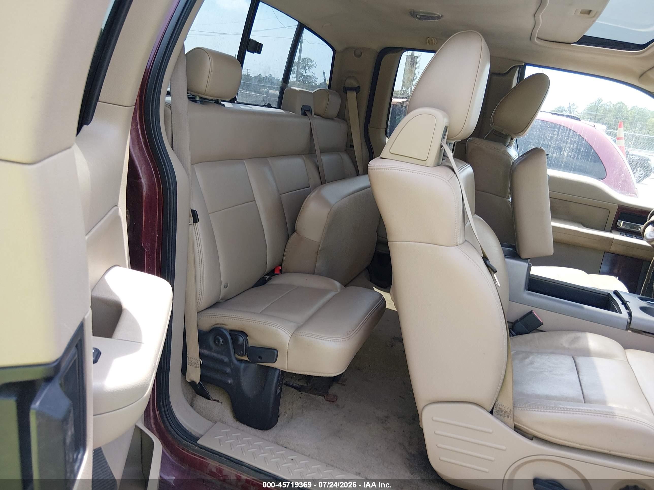 2005 Ford F-150 Fx4/lariat/xl/xlt Burgundy vin: 1FTPX14555NA94067