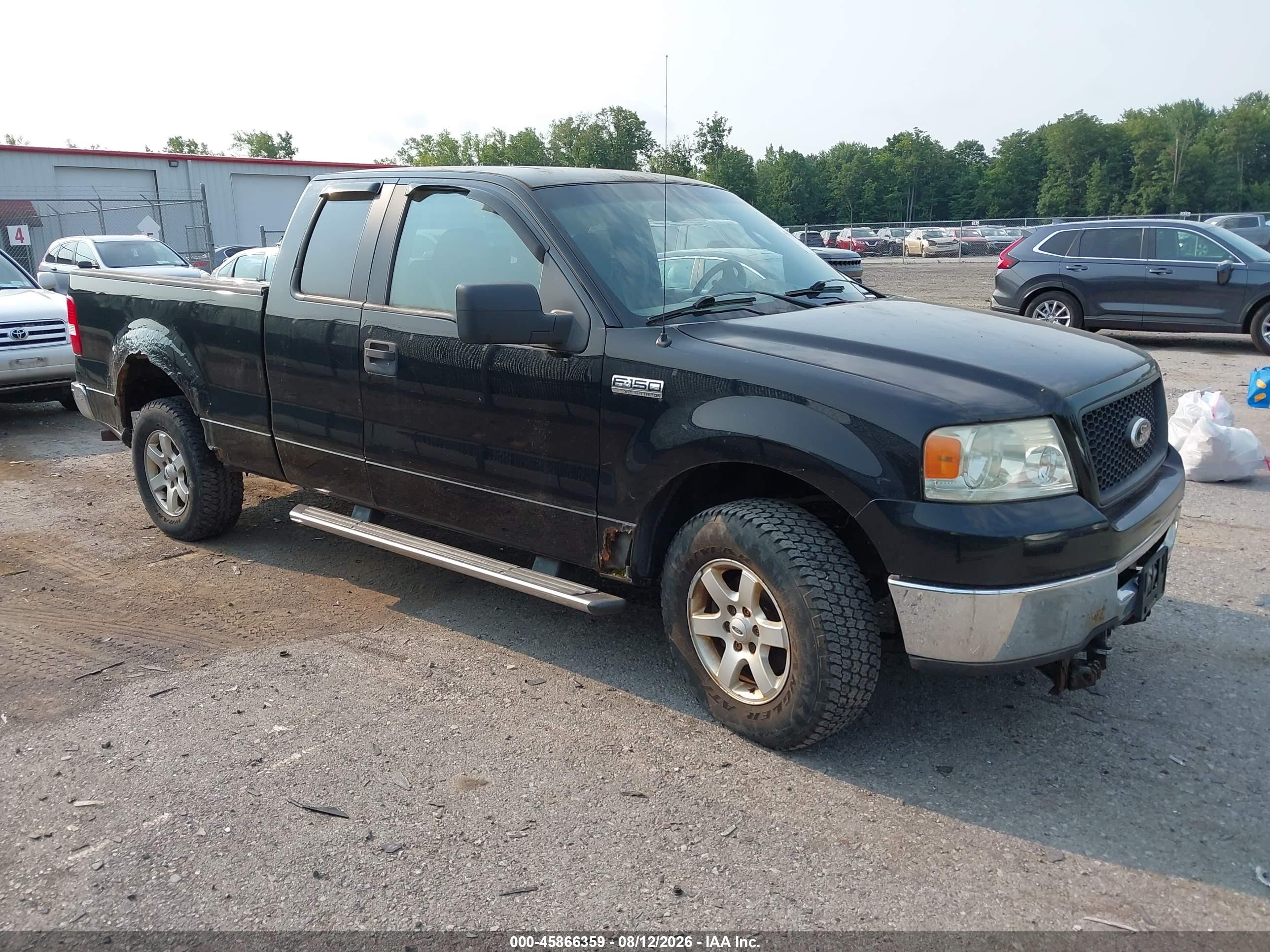 2006 Ford F-150 Fx4/lariat/xl/xlt Black vin: 1FTPX14556FB55249
