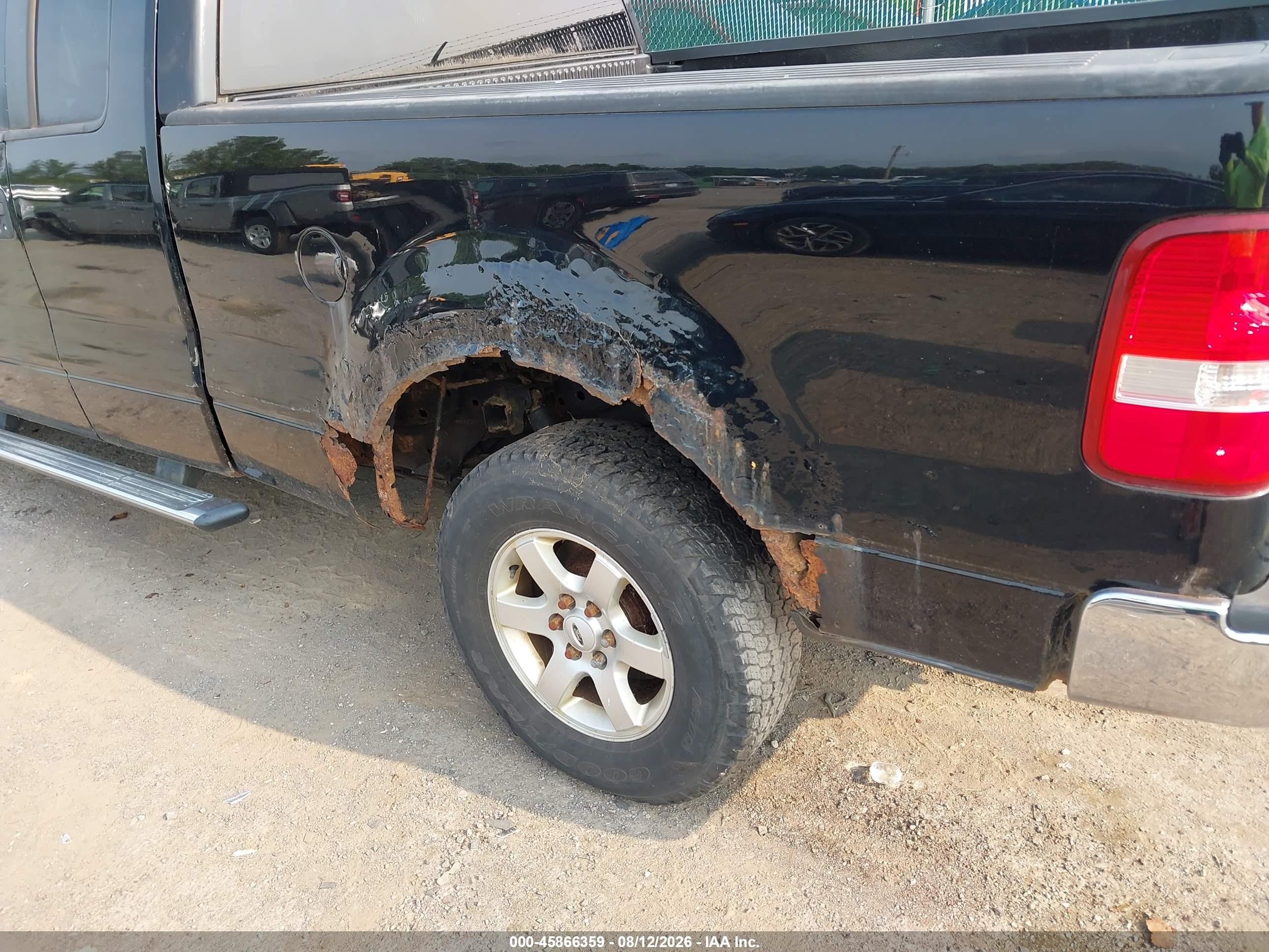 2006 Ford F-150 Fx4/lariat/xl/xlt Black vin: 1FTPX14556FB55249