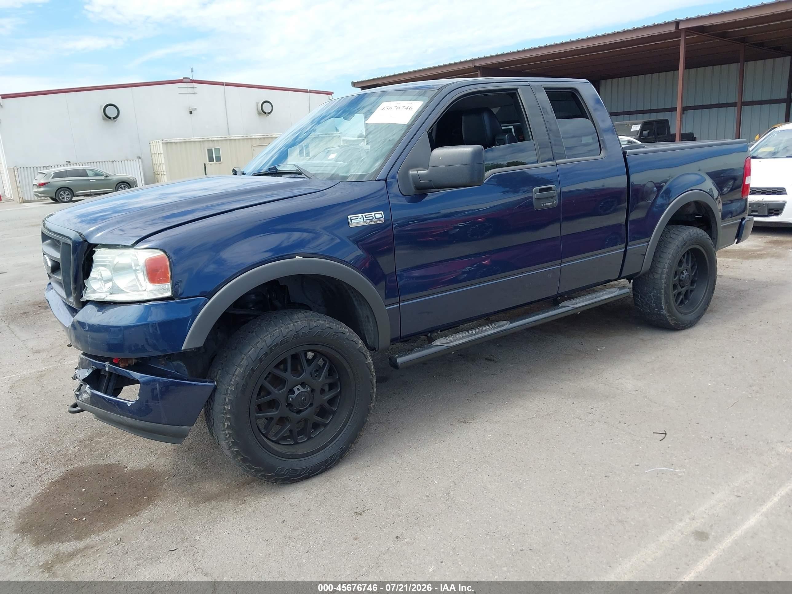 2004 Ford F-150 Fx4/lariat/xl/xlt Dark Blue vin: 1FTPX14564KC15575