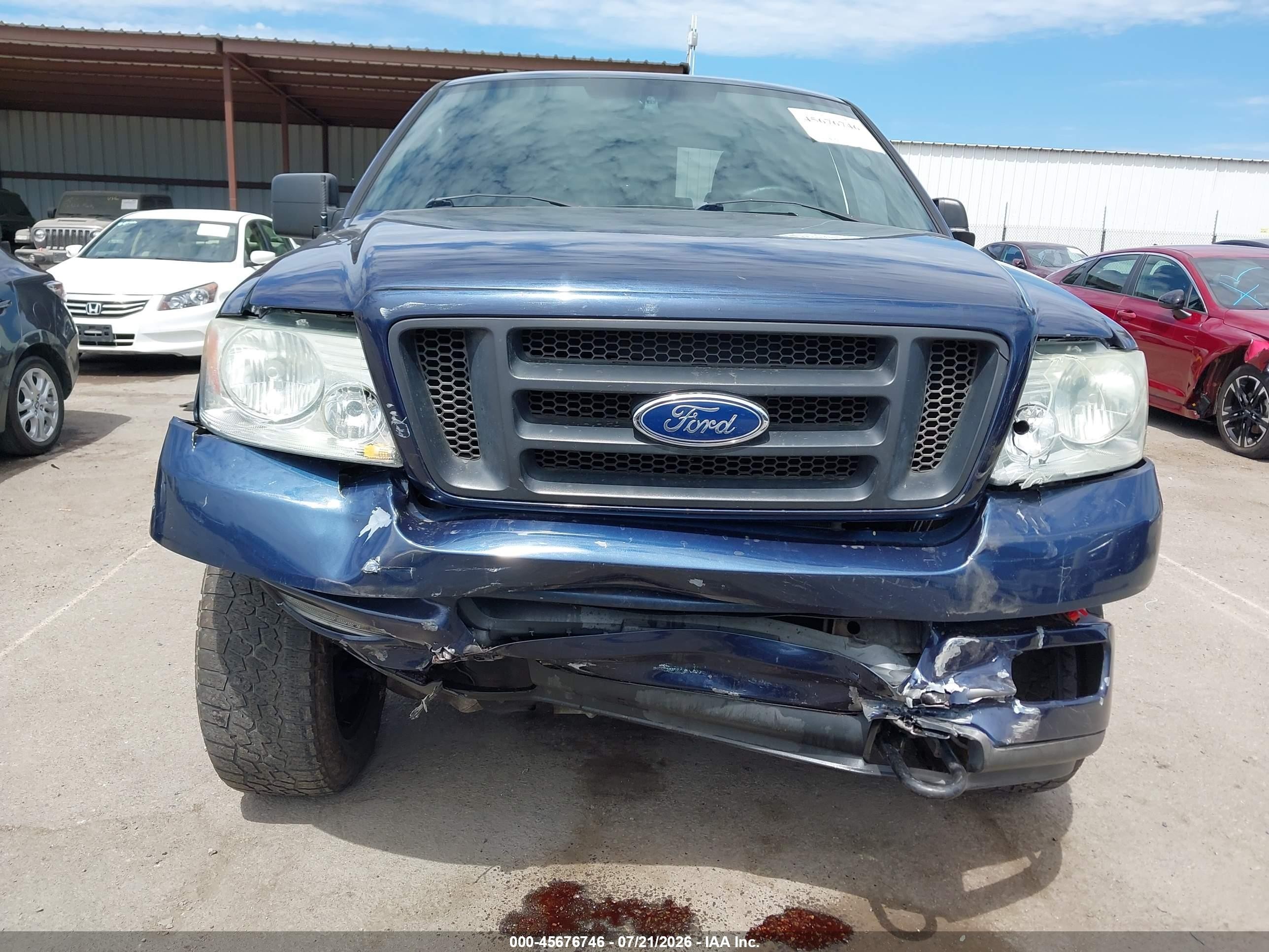 2004 Ford F-150 Fx4/lariat/xl/xlt Dark Blue vin: 1FTPX14564KC15575
