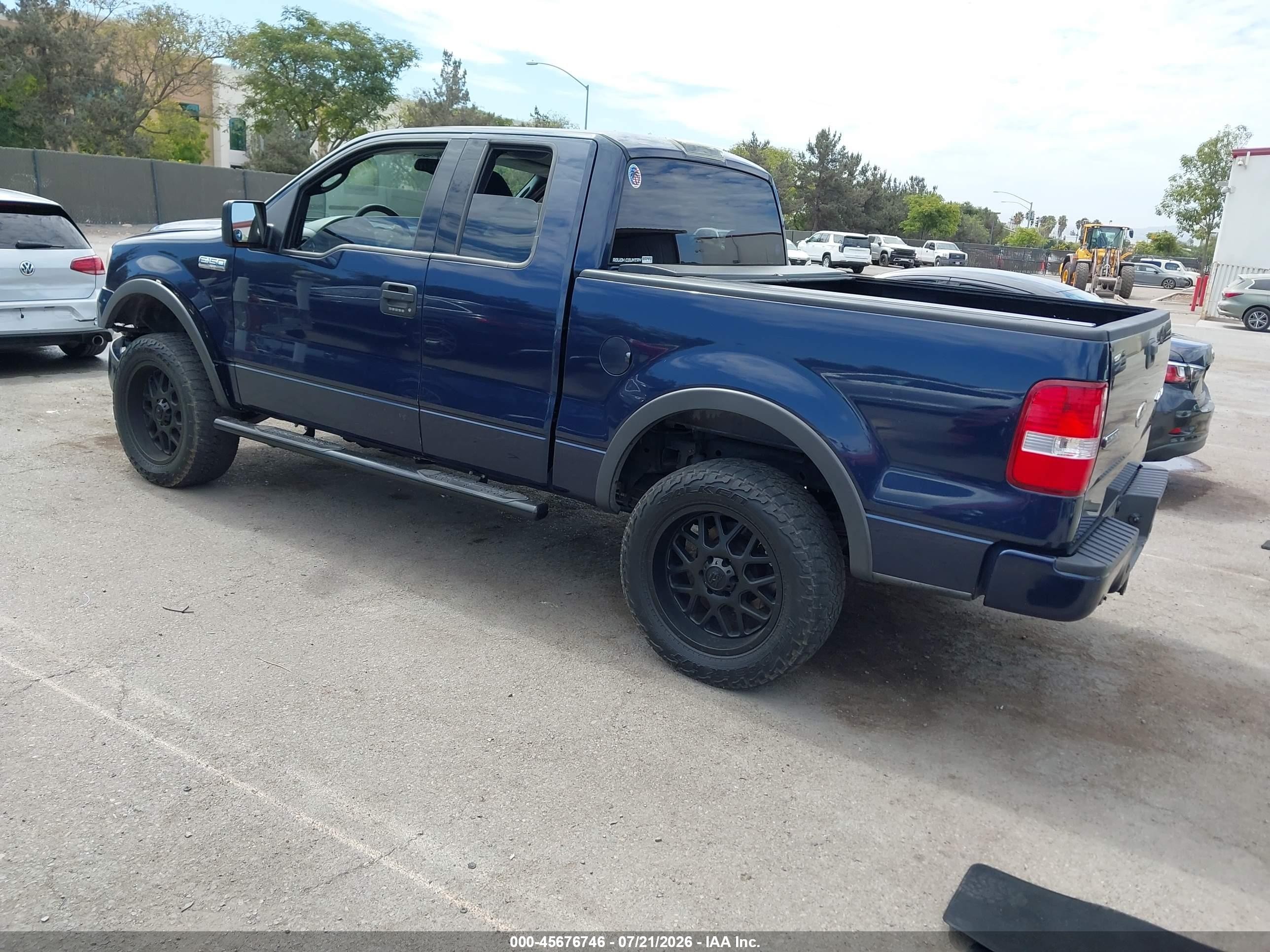 2004 Ford F-150 Fx4/lariat/xl/xlt Dark Blue vin: 1FTPX14564KC15575