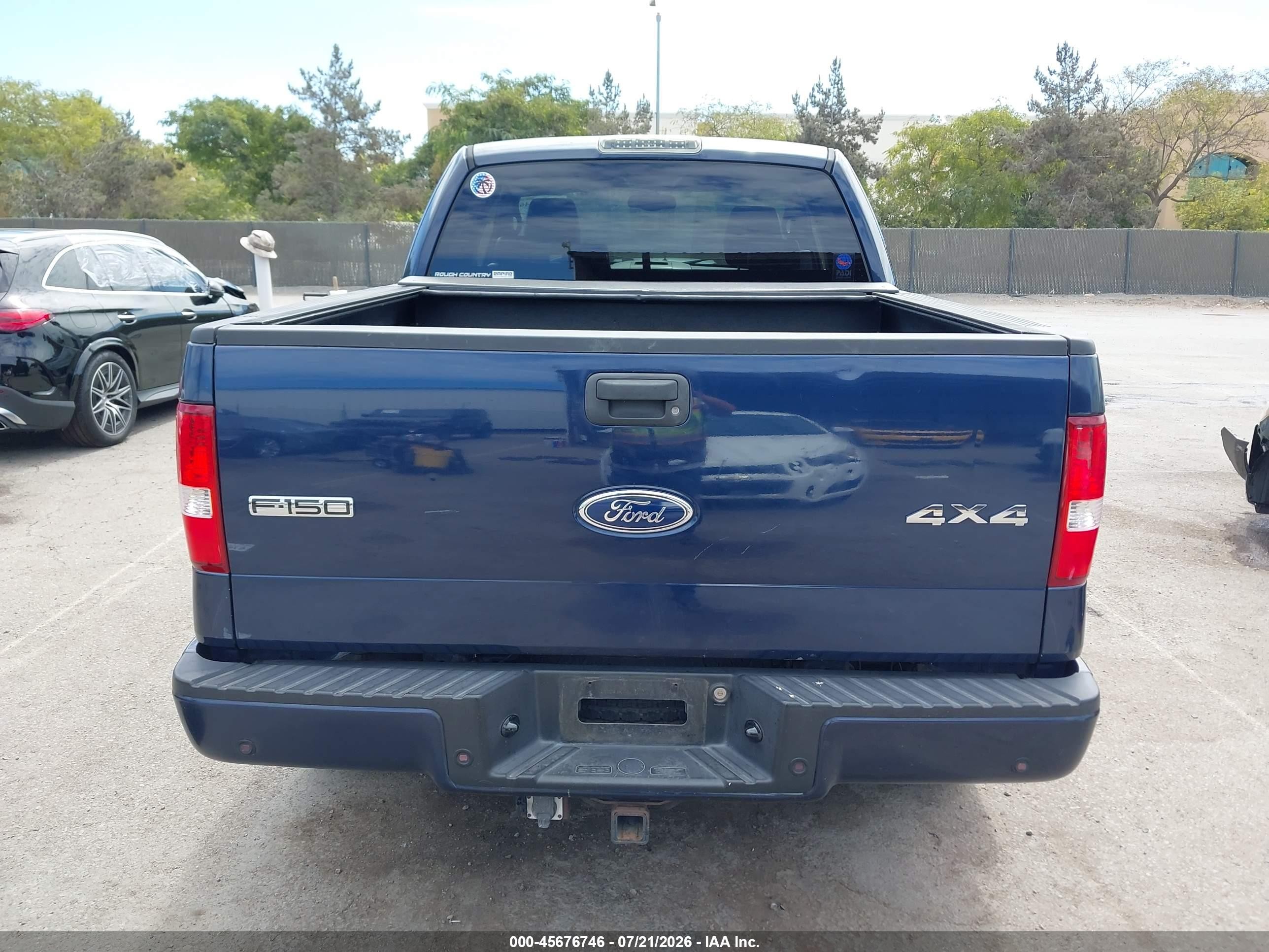 2004 Ford F-150 Fx4/lariat/xl/xlt Dark Blue vin: 1FTPX14564KC15575