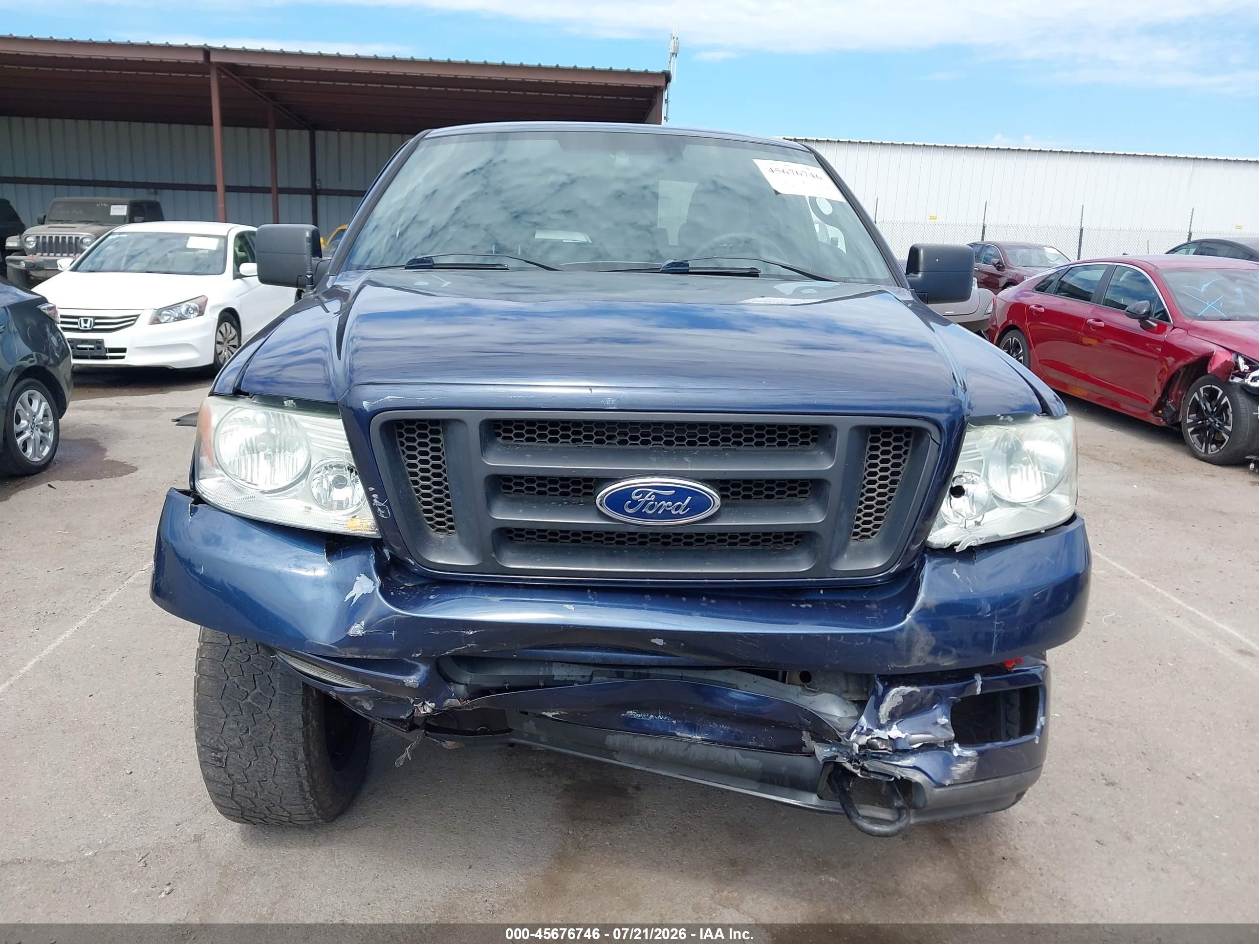2004 Ford F-150 Fx4/lariat/xl/xlt Dark Blue vin: 1FTPX14564KC15575