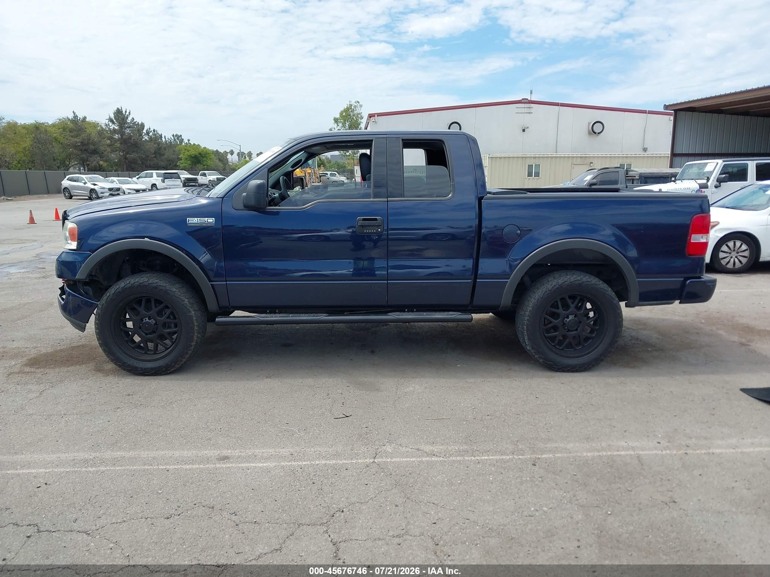 2004 Ford F-150 Fx4/lariat/xl/xlt Dark Blue vin: 1FTPX14564KC15575