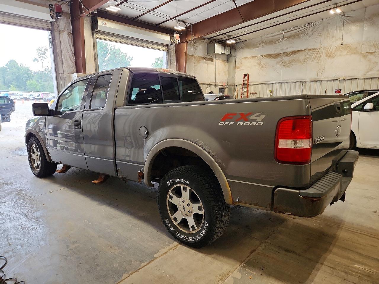 2004 Ford F150 Gray vin: 1FTPX14564NA44602
