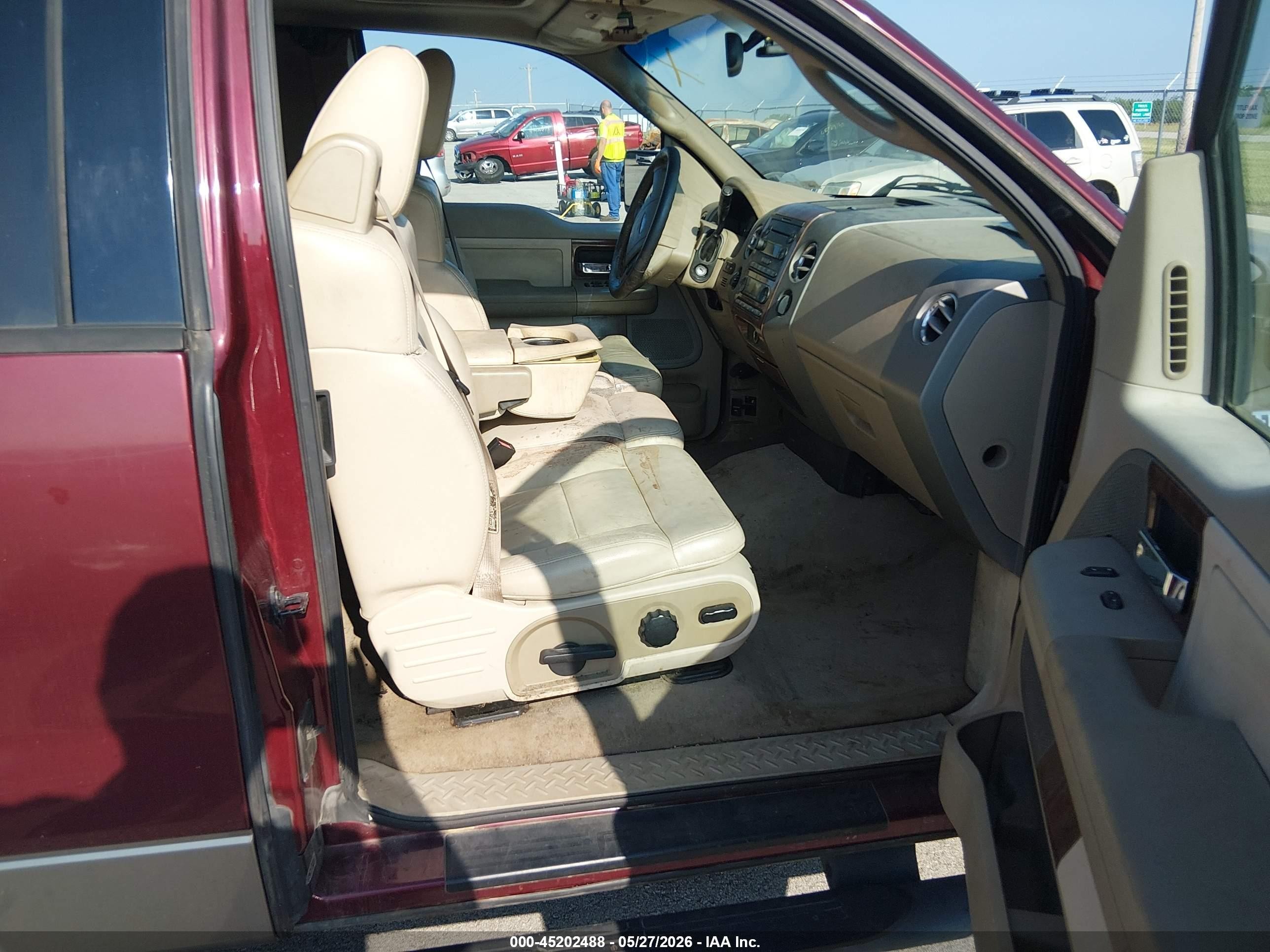2004 Ford F-150 Fx4/lariat/xl/xlt Бордовый vin: 1FTPX14564NA58998