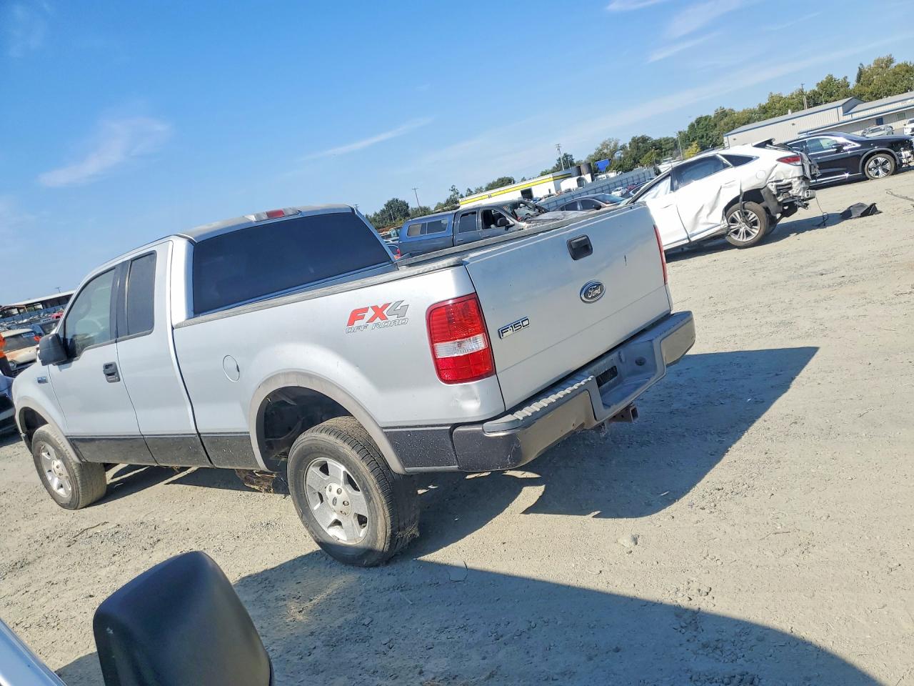 2004 Ford F150 Silver vin: 1FTPX14564NB69342