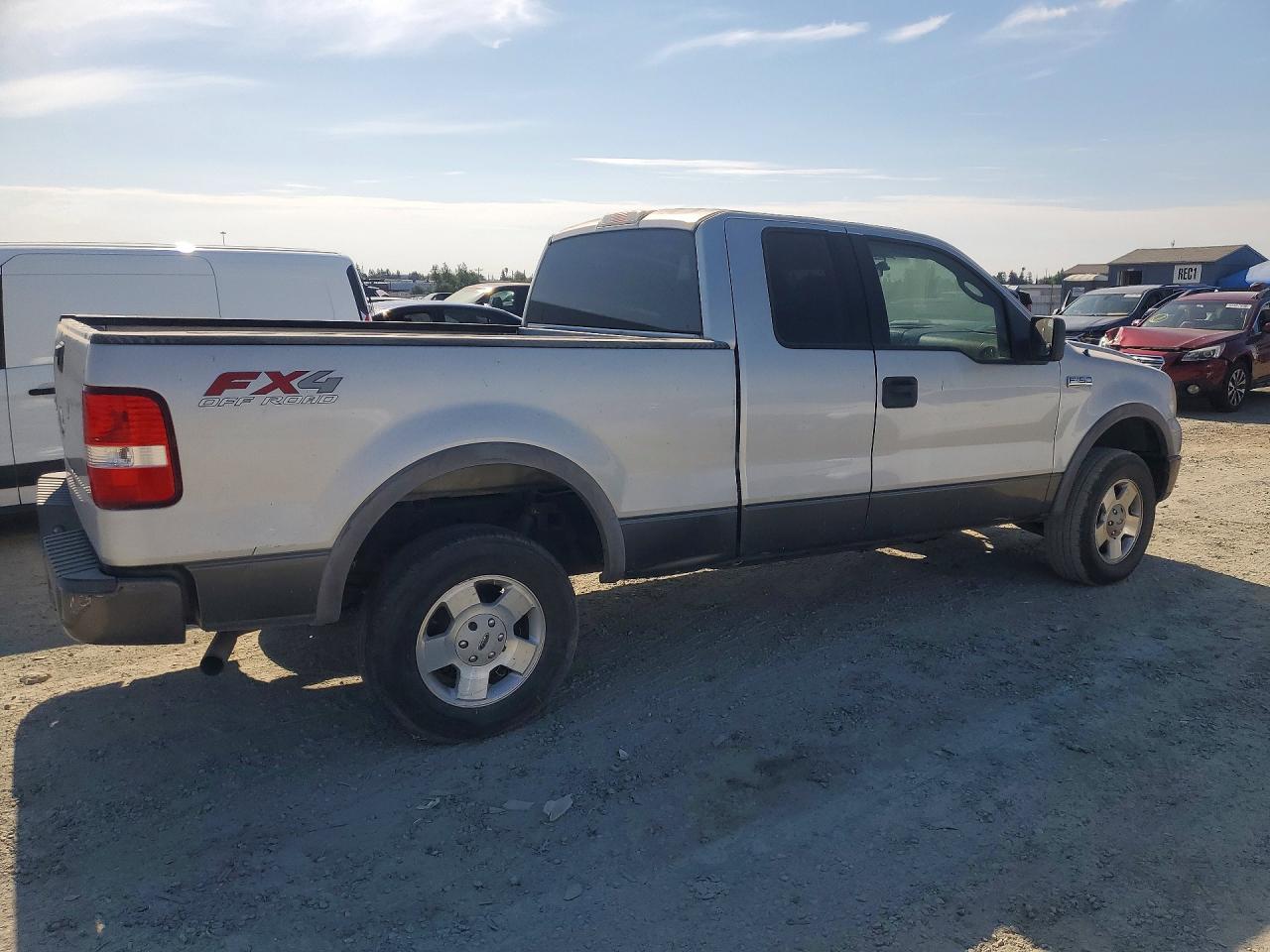 2004 Ford F150 Silver vin: 1FTPX14564NB69342