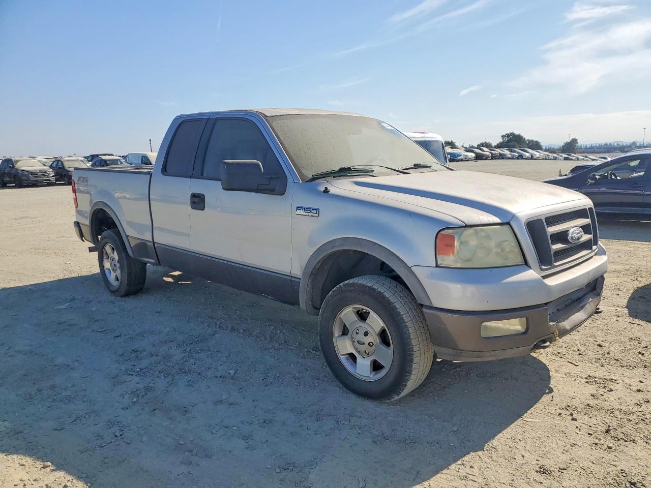 2004 Ford F150 Silver vin: 1FTPX14564NB69342