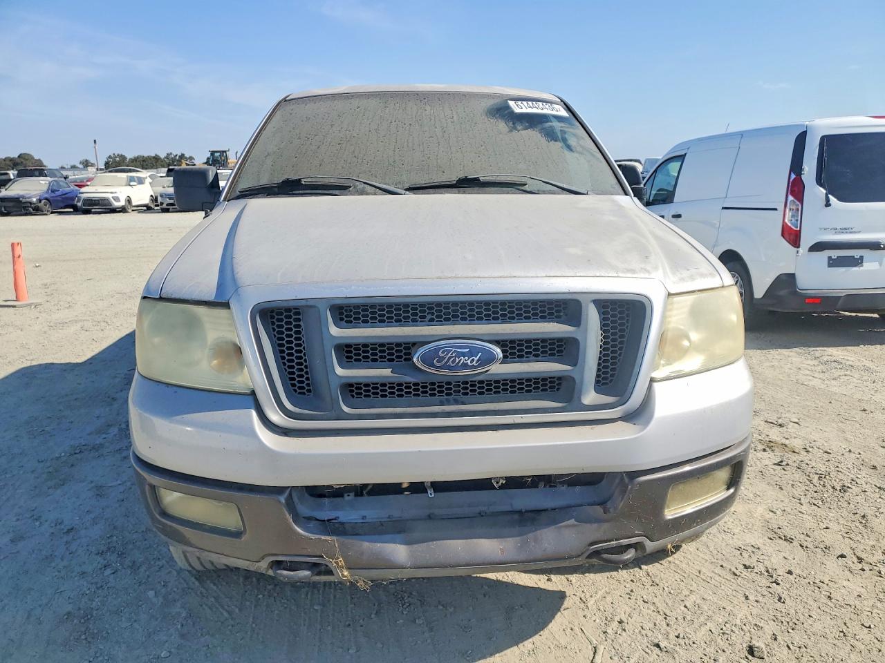 2004 Ford F150 Silver vin: 1FTPX14564NB69342
