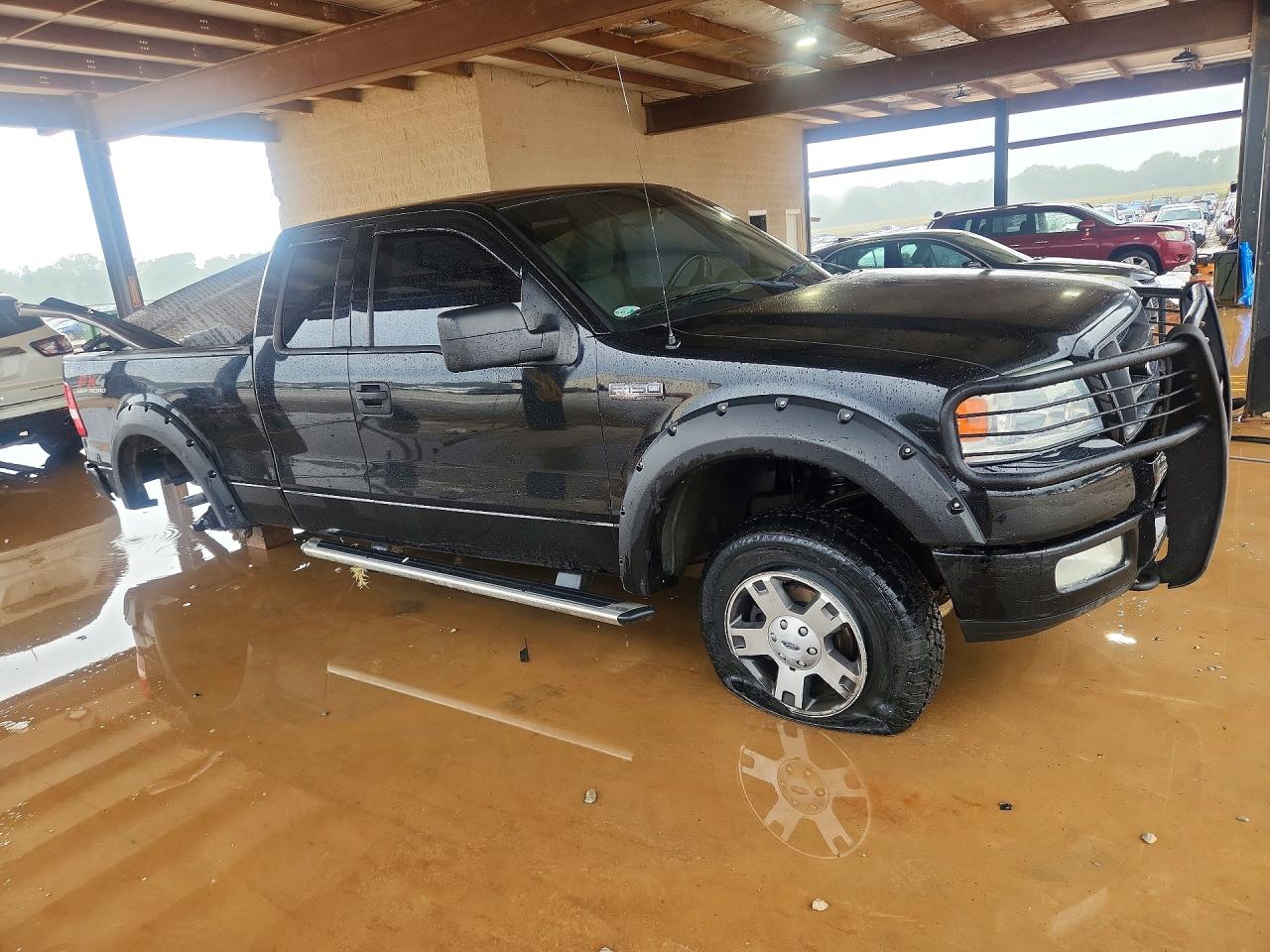 2004 Ford F150 Black vin: 1FTPX14564NB75688