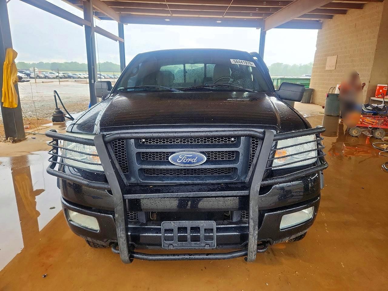2004 Ford F150 Black vin: 1FTPX14564NB75688